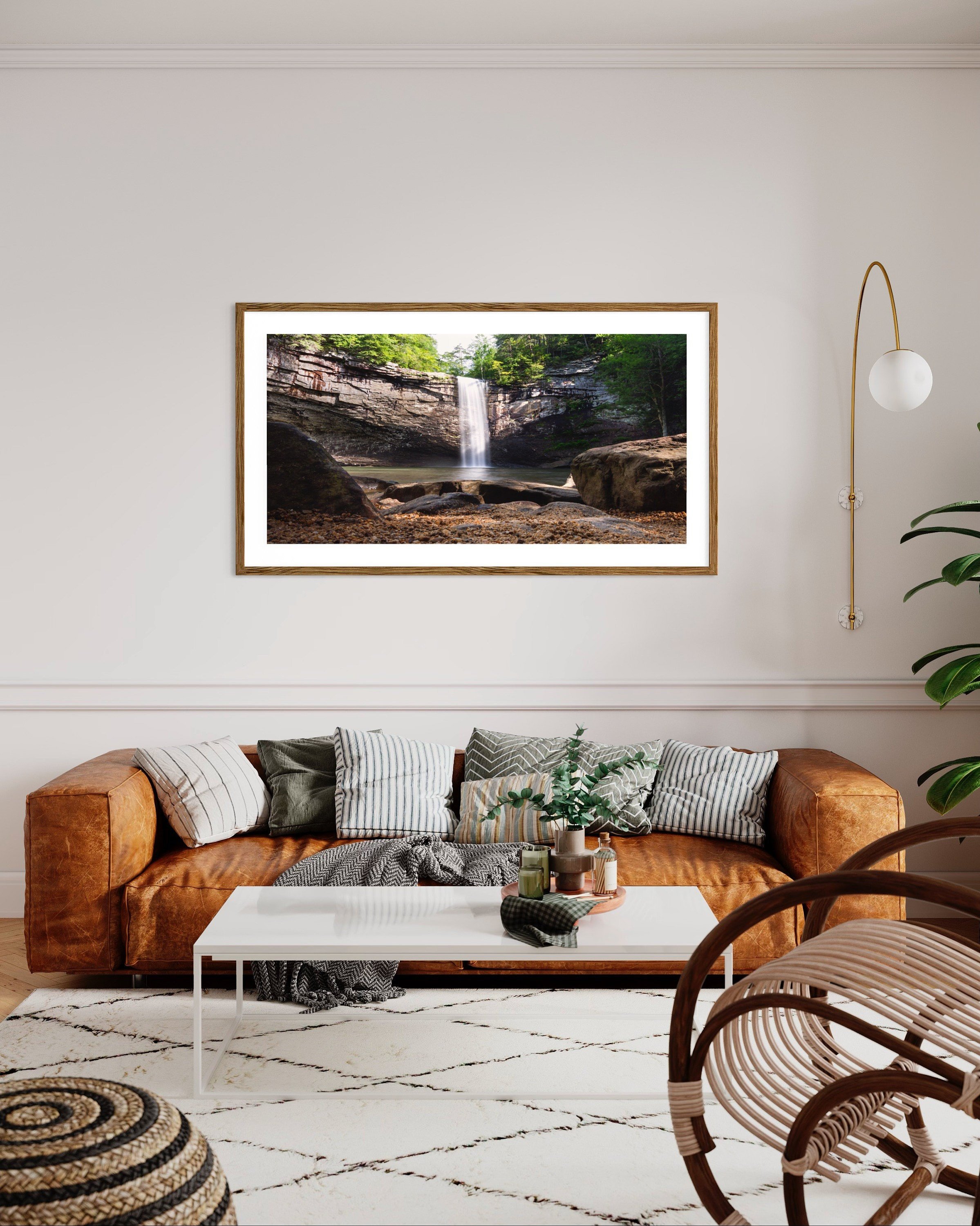 Foster Falls | Chattanooga Tennessee State Park Landscape Photography Canvas Prints Metal Waterfalls Nature Wall Art