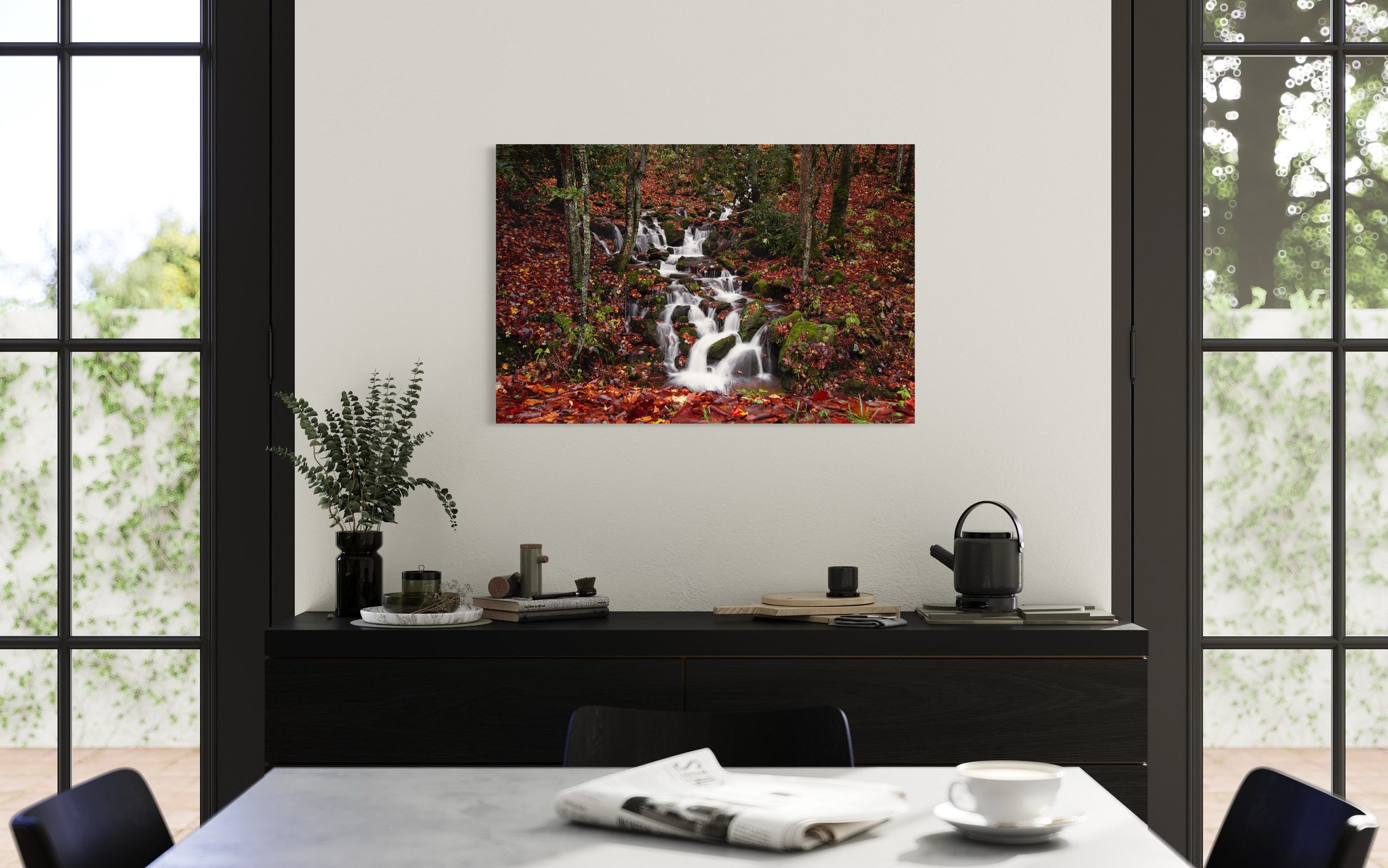Autumn Symphony | Smoky Mountain National Park Blue Ridge Parkway Landscape Photography Fall Decor Metal Prints Canvas