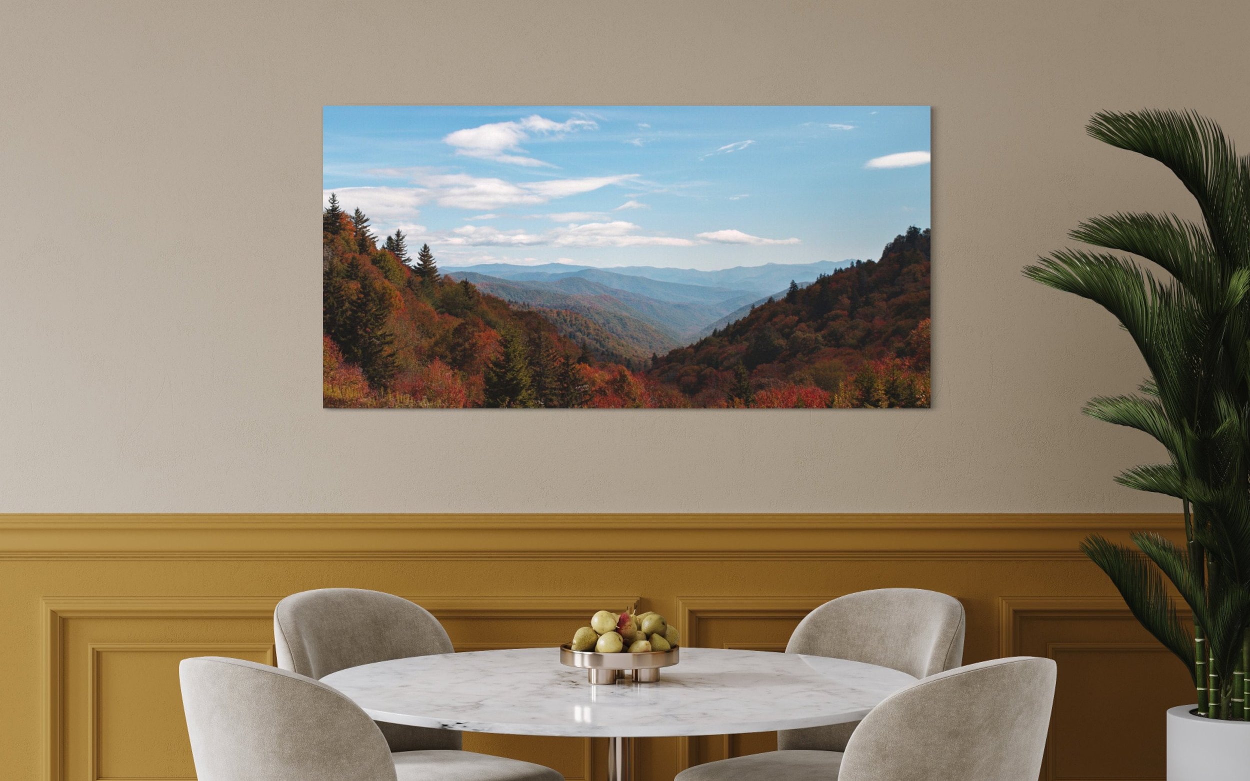 Newfound Gap | Smoky Mountains National Park Tennessee photography Wall Art landscape Canvas Prints Metal