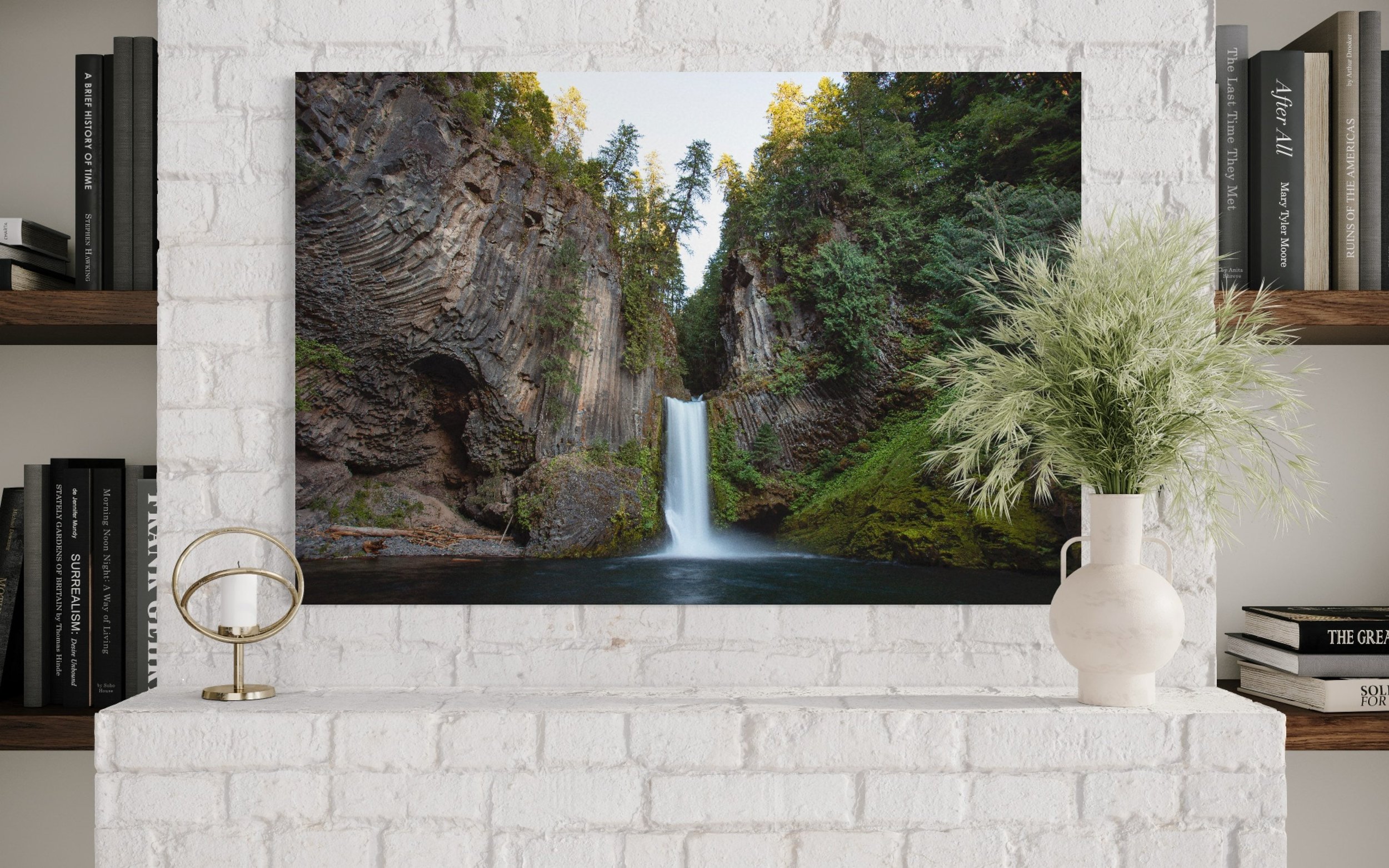 Toketee Falls | Oregon Wall Art Waterfalls Umpqua National Forest Landscape Photography Nature Prints Canvas Metal