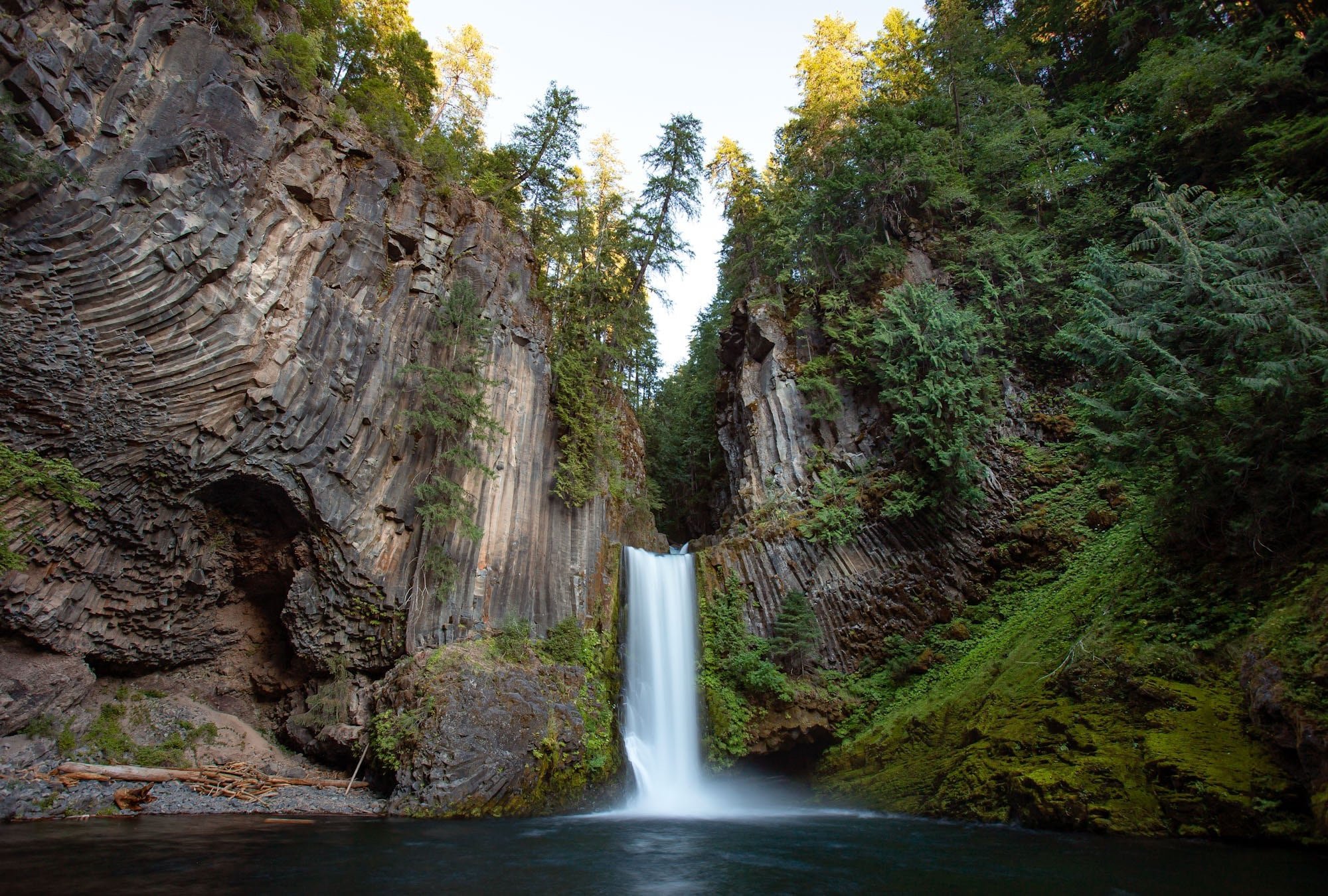 Toketee Falls | Oregon Wall Art Waterfalls Umpqua National Forest Landscape Photography Nature Prints Canvas Metal