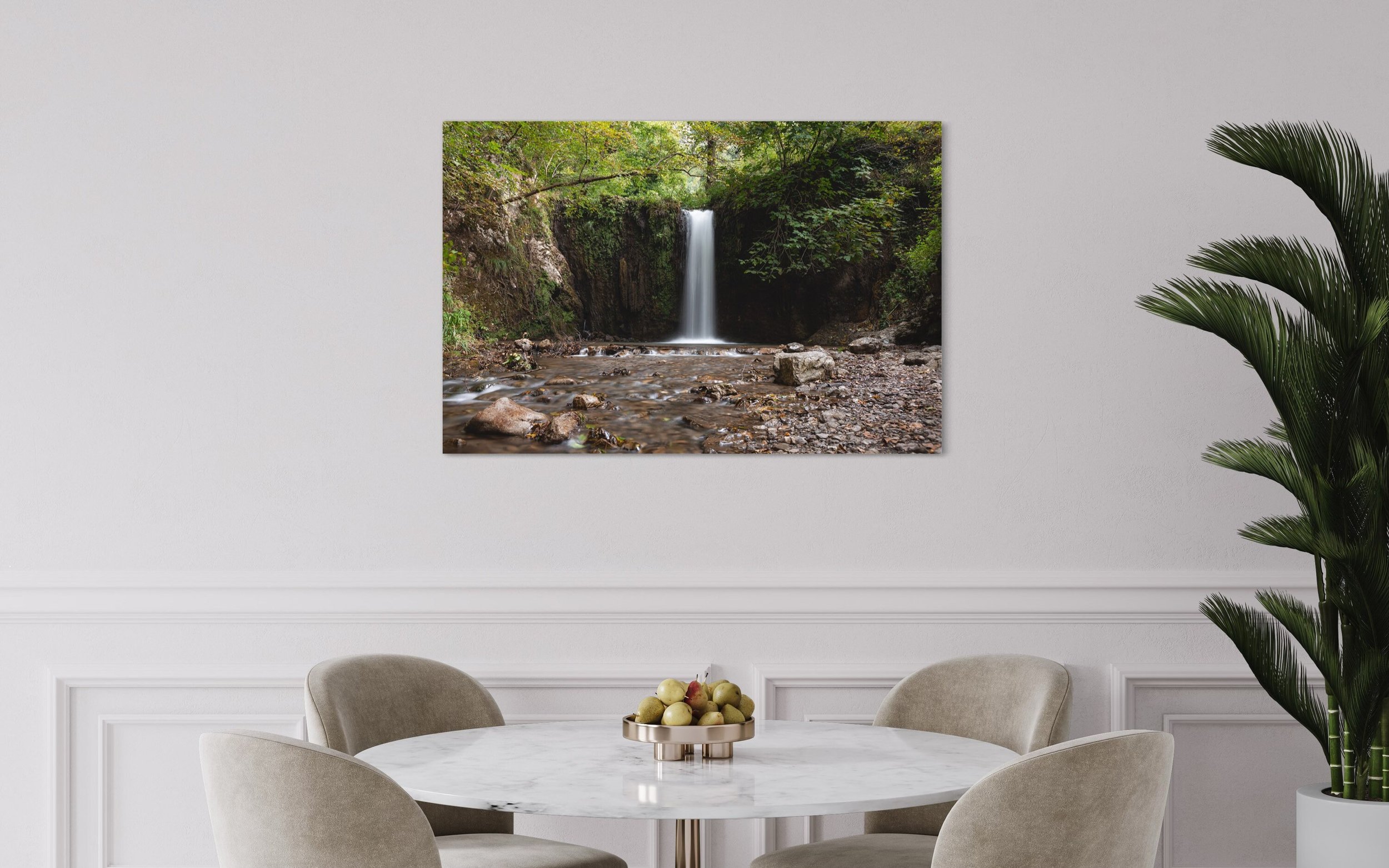 Valle Delle Ferriere | Italy Amalfi Mountains Waterfall Europe Canvas Prints Metal Photography Home Office Decor
