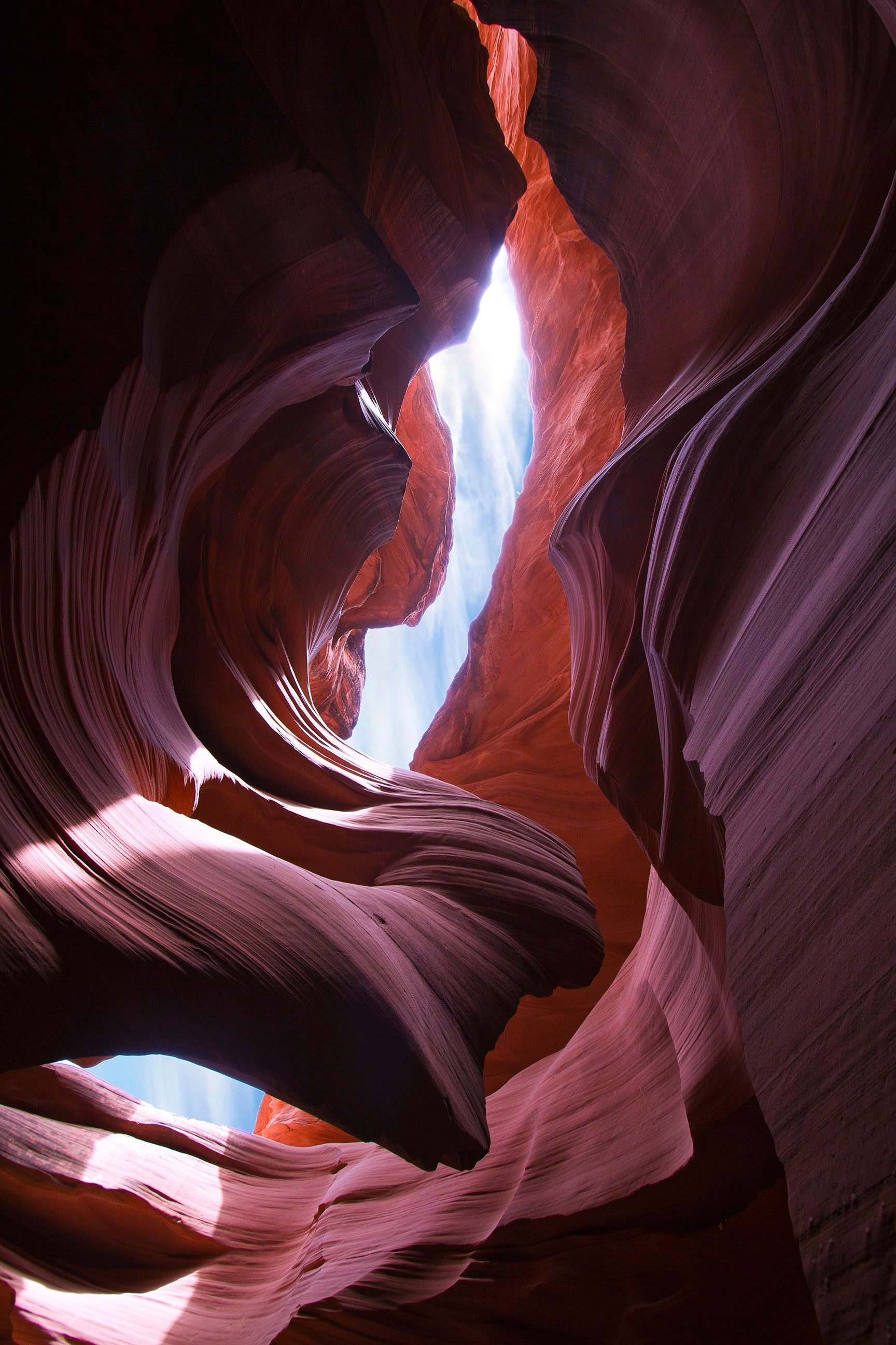 Lady the Wind | Lower Antelope Canyon Arizona Western Art Grand Print Wall Home and Office Decor Metal Canvas
