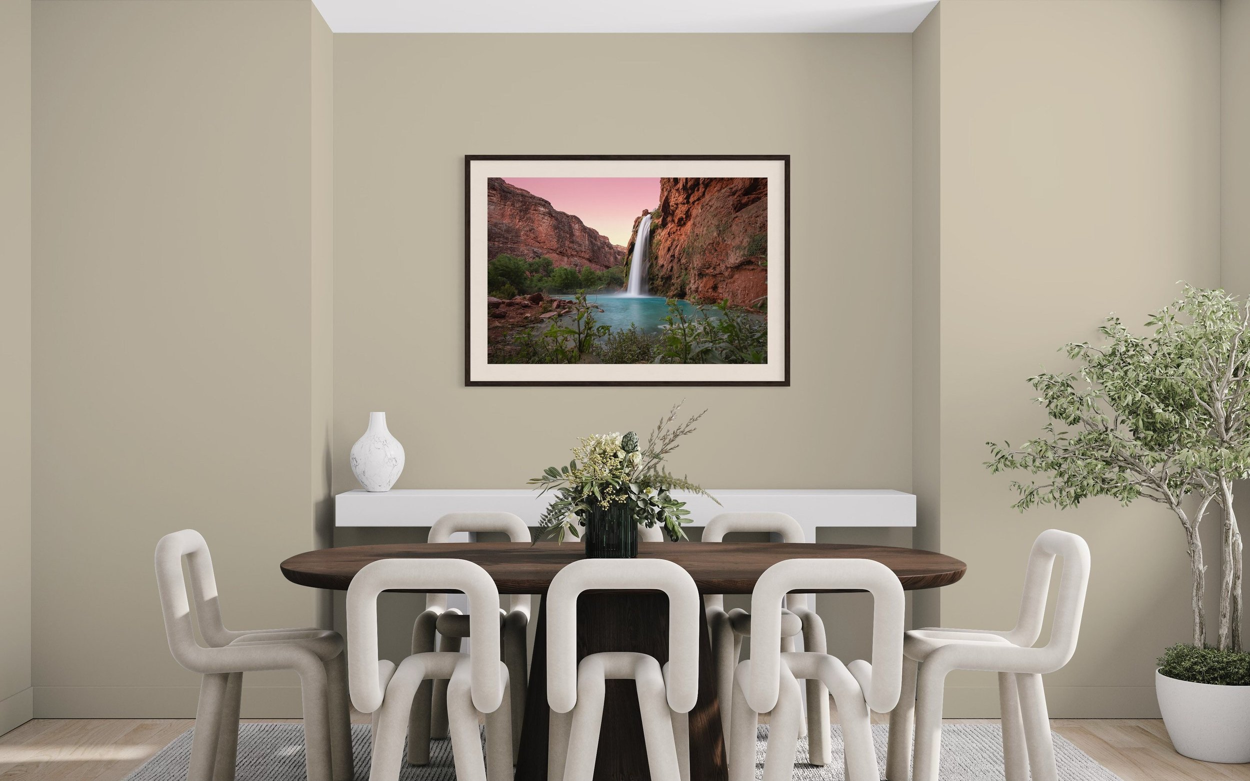 Havasu Falls | Supai Arizona Native American Prints Waterfall Photograph South Western Decor Grand Canyon Wall Art Canvas Metal