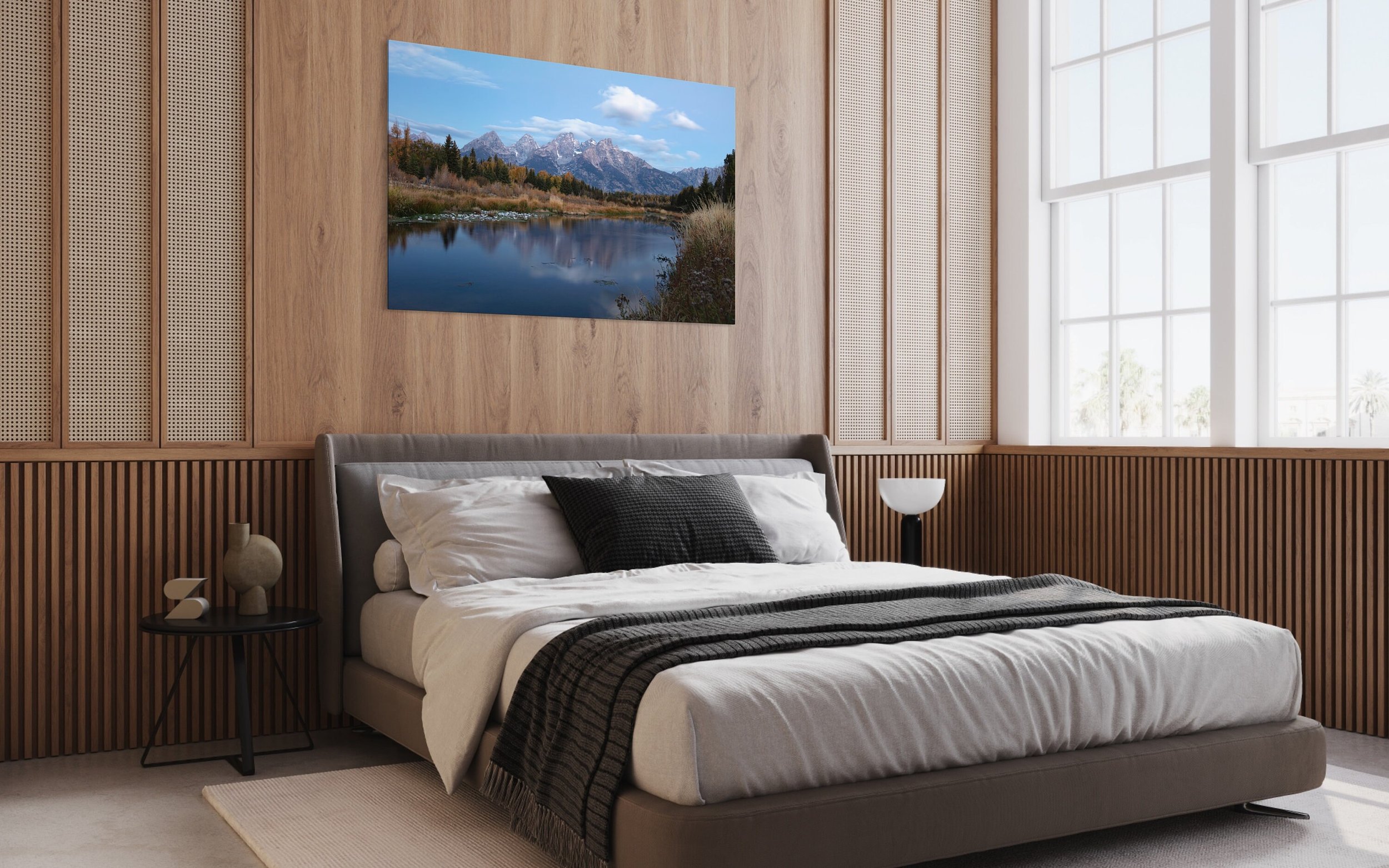 Snake River Blue Hour | Grand Teton National Park Wyoming Prints Mountains Canvas Metal Western Landscape Home Decor