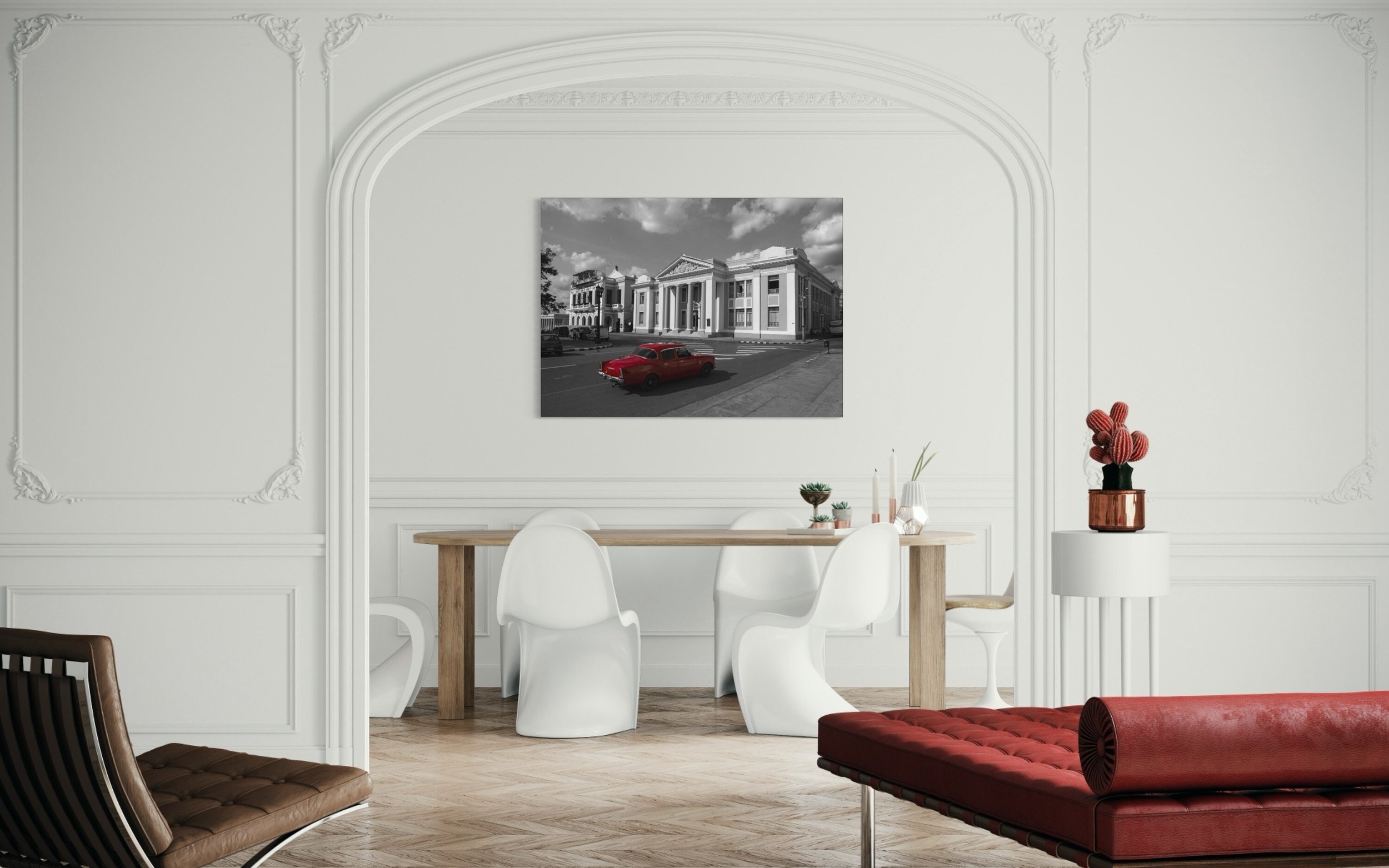 Studebaker Classic Red | Fine Art Landscape Photography Canvas Metal Paper Wall Home Office Decor