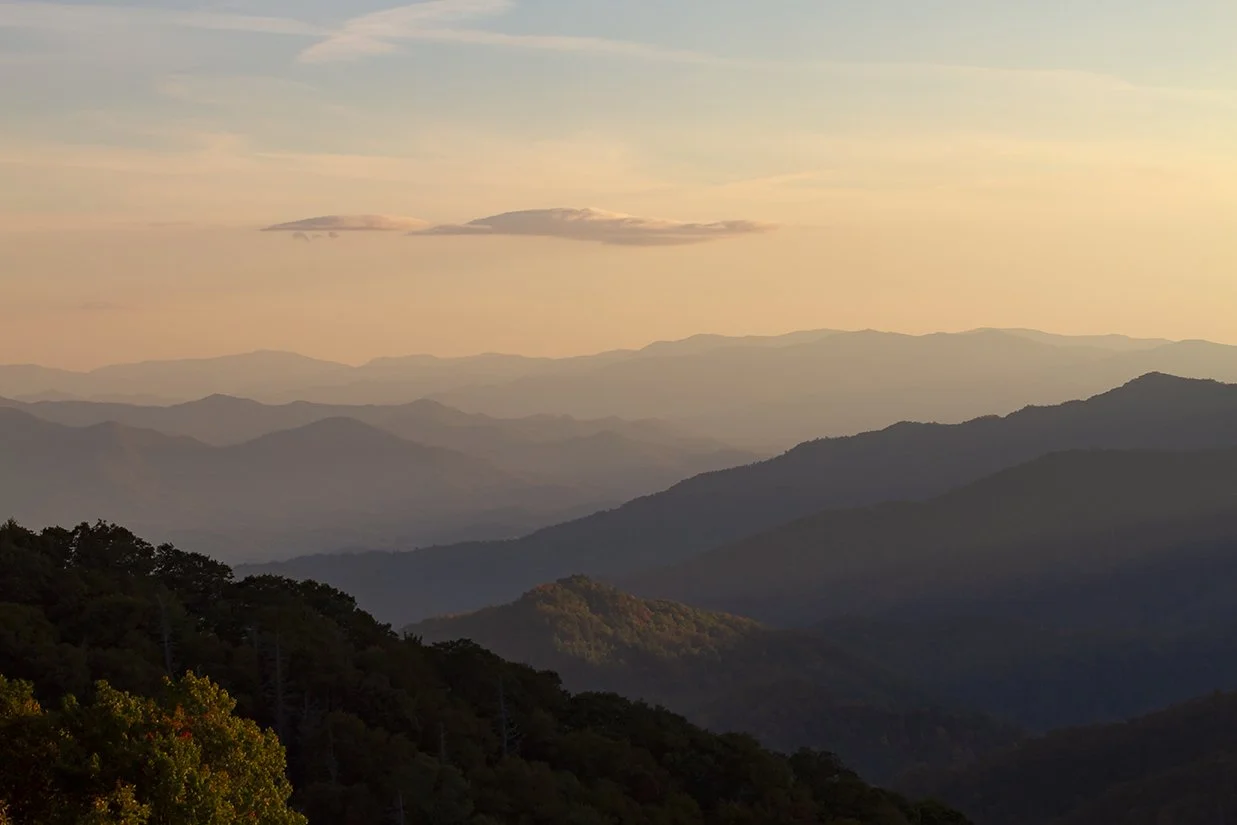 Great Smoky Mountains in North Carolina — photograph by Adam Stagner