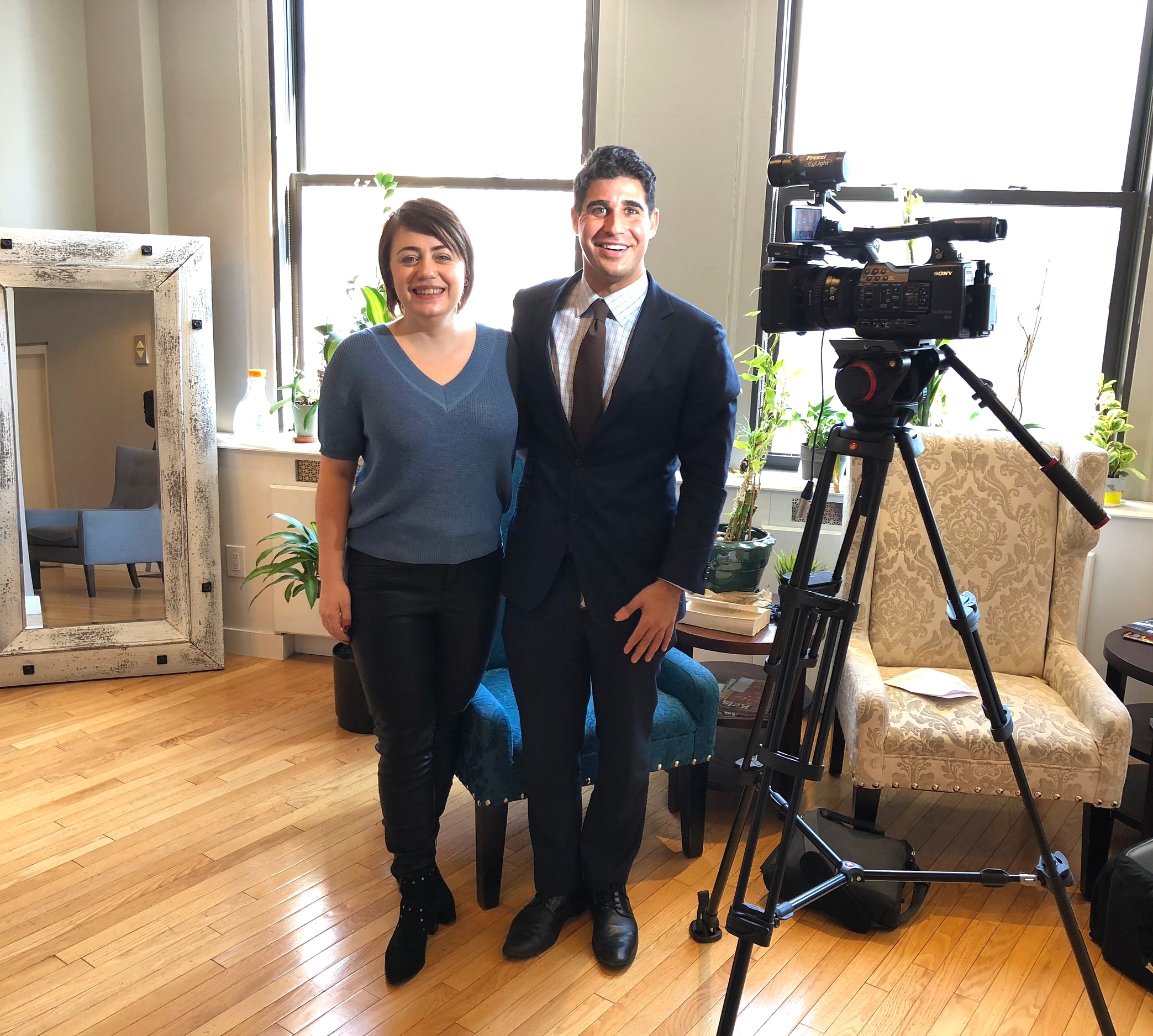 Irina Popa-Erwin of The NYC Life Coach on CBS NY Interview by Marc Liverman