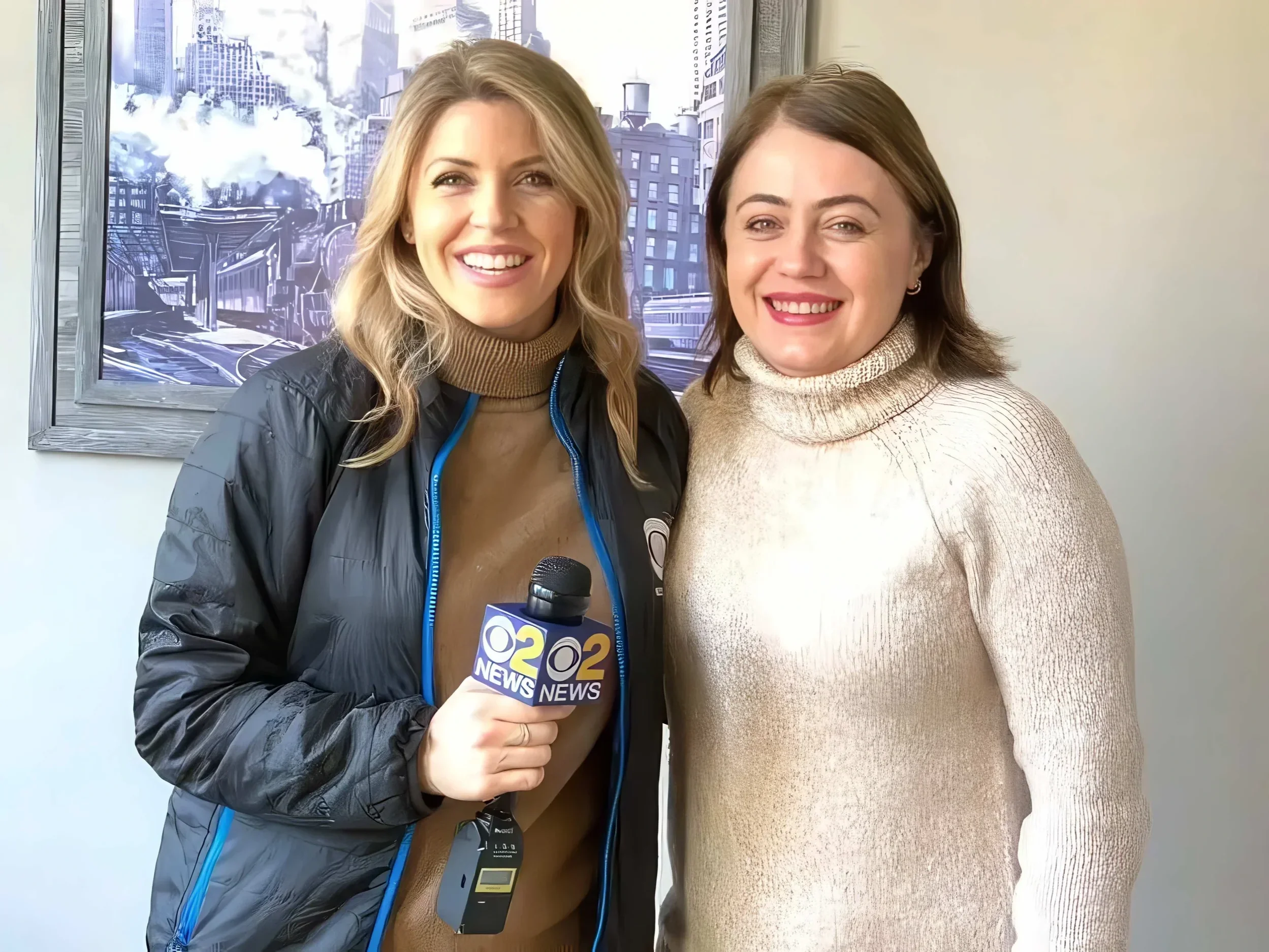 Irina Popa-Erwin interviewed by CBS New York reporter Natalie Duddridge about mindset and personal growth.