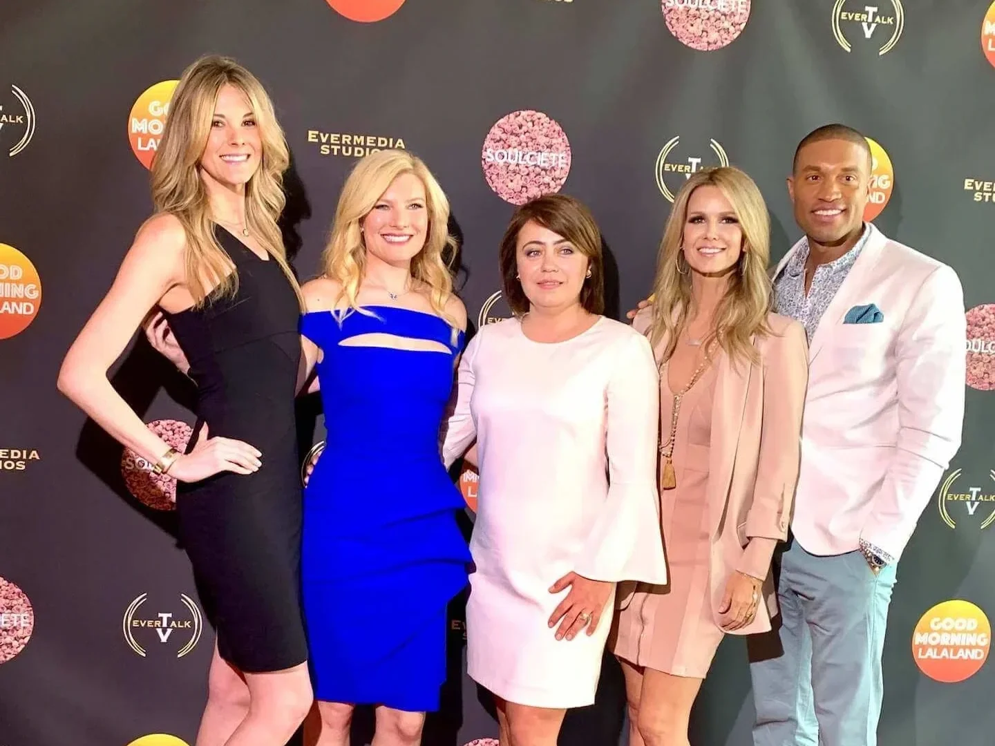 Irina Popa-Erwin on the red carpet at Good Morning La La Land media event in Beverly Hills, March 2019.