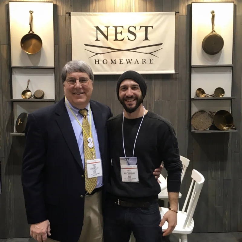Henry Lodge, as in, Lodge Mfg. You know, probably the largest, most well known manufacturer of cast iron cookware in the world right now. No big deal...