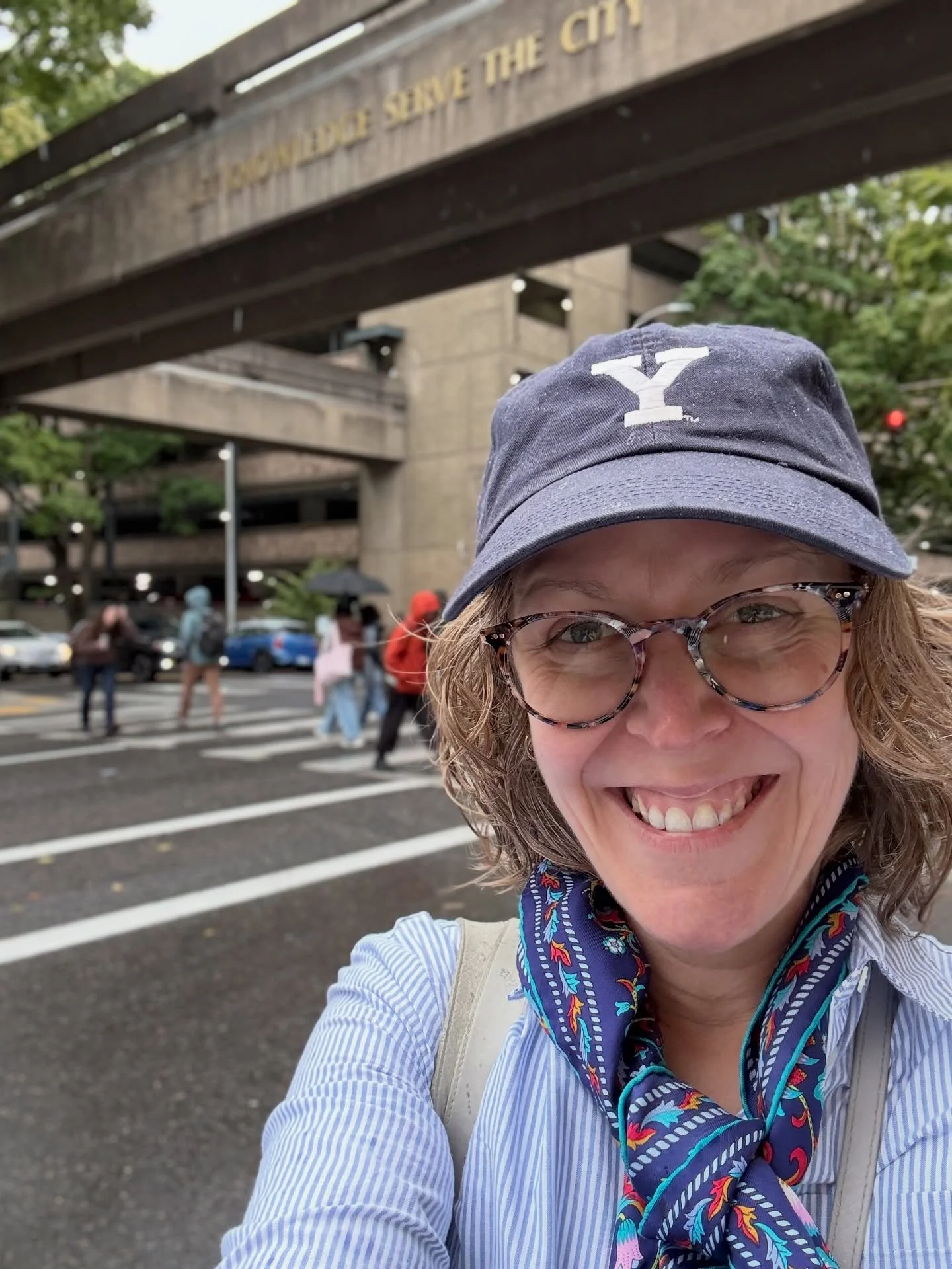Rainy start to fall term at @portlandstate. Such a delight to see the campus full of students excited/nervous for a new start.