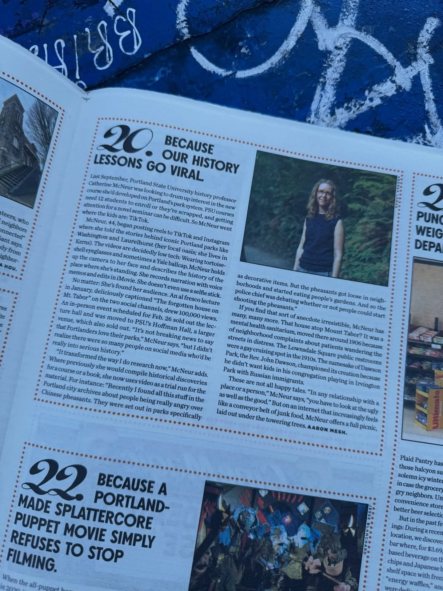 What a day! It feels like I just got a valentine from the city I adore. 💌 Thanks, @willametteweek! 🥰
