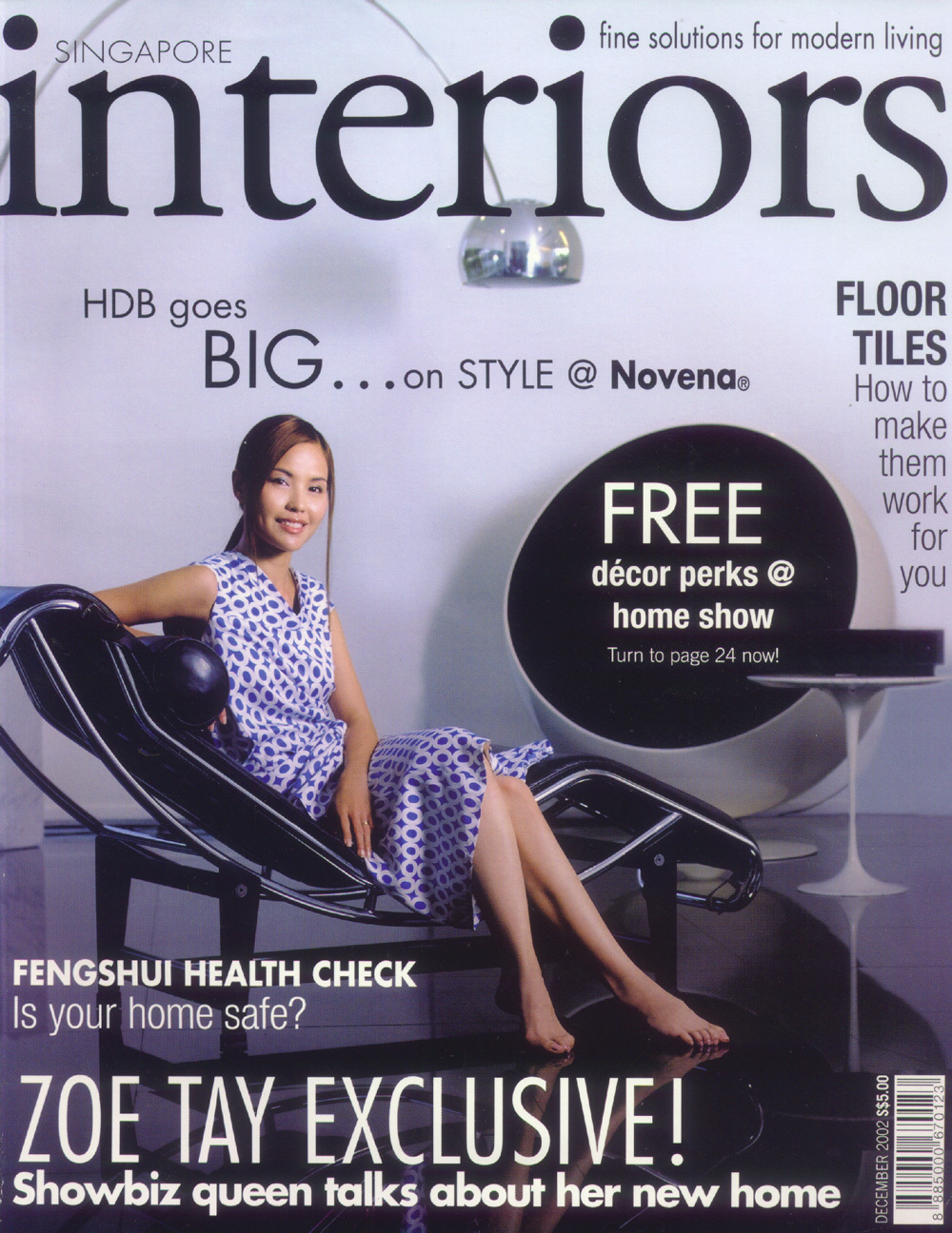 2002, Dec issue / Interiors magazine