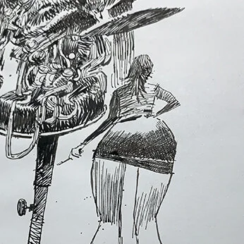 PET METAL DOODLE