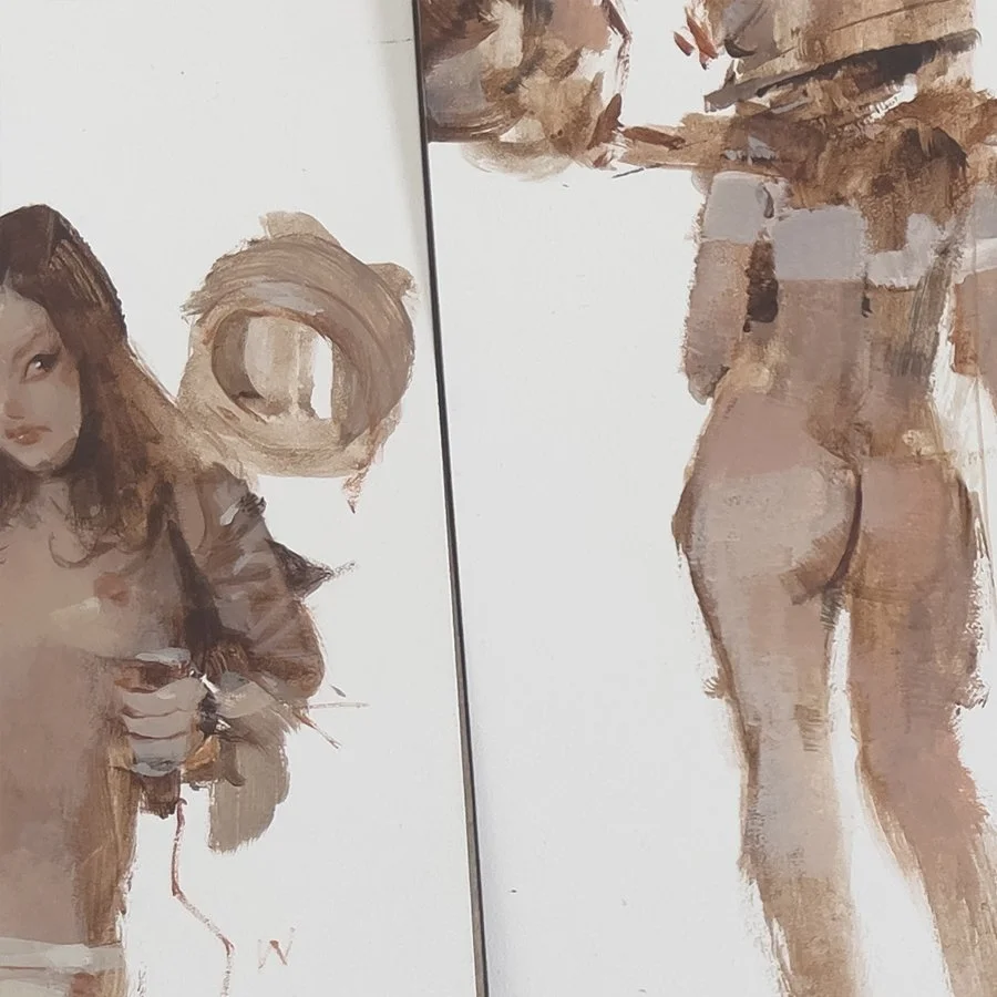 SOME MINI PAINTINGS