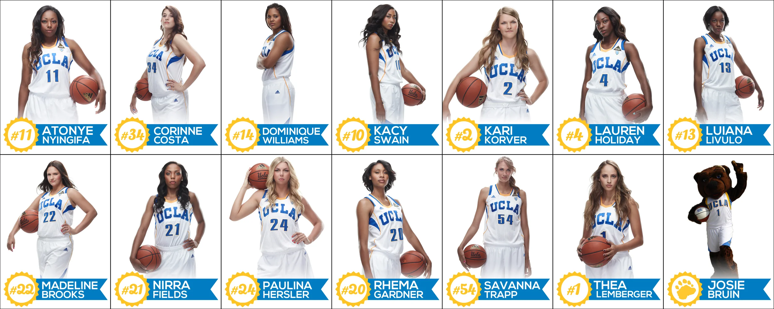 ucla women's basketball roster