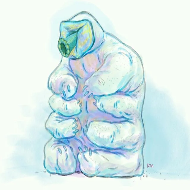 Just a little #waterbear #illustration