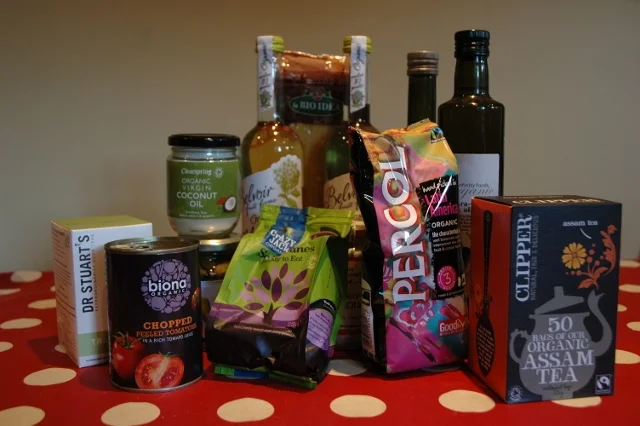 Selection of typical products