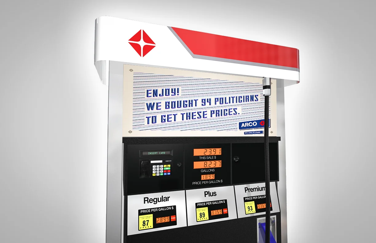 Gas Pump Topper #1