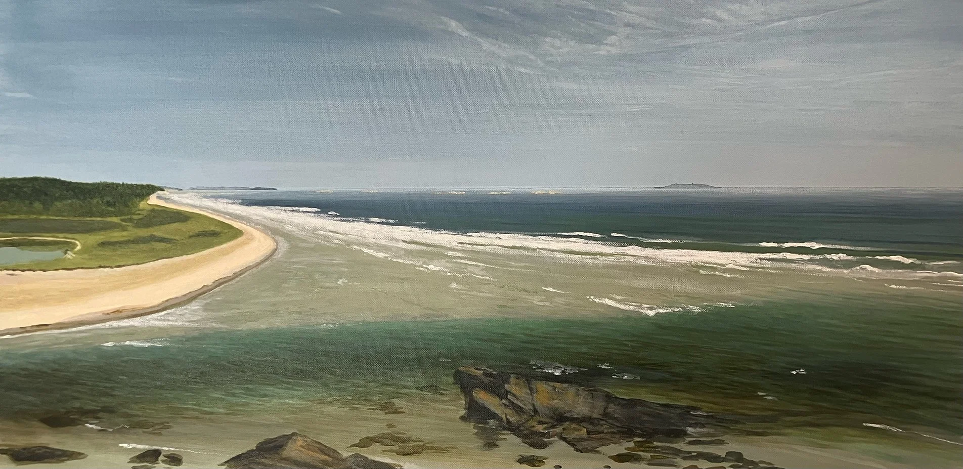 Outgoing Tide, Small Point, Maine