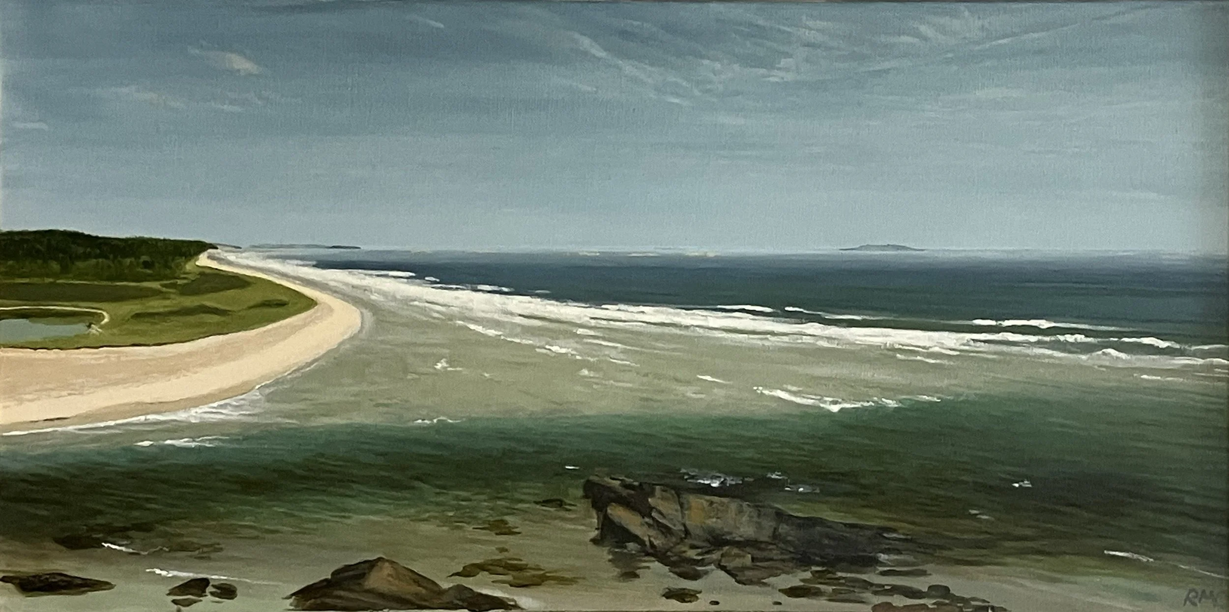 Outgoing Tide, Small Point, Maine