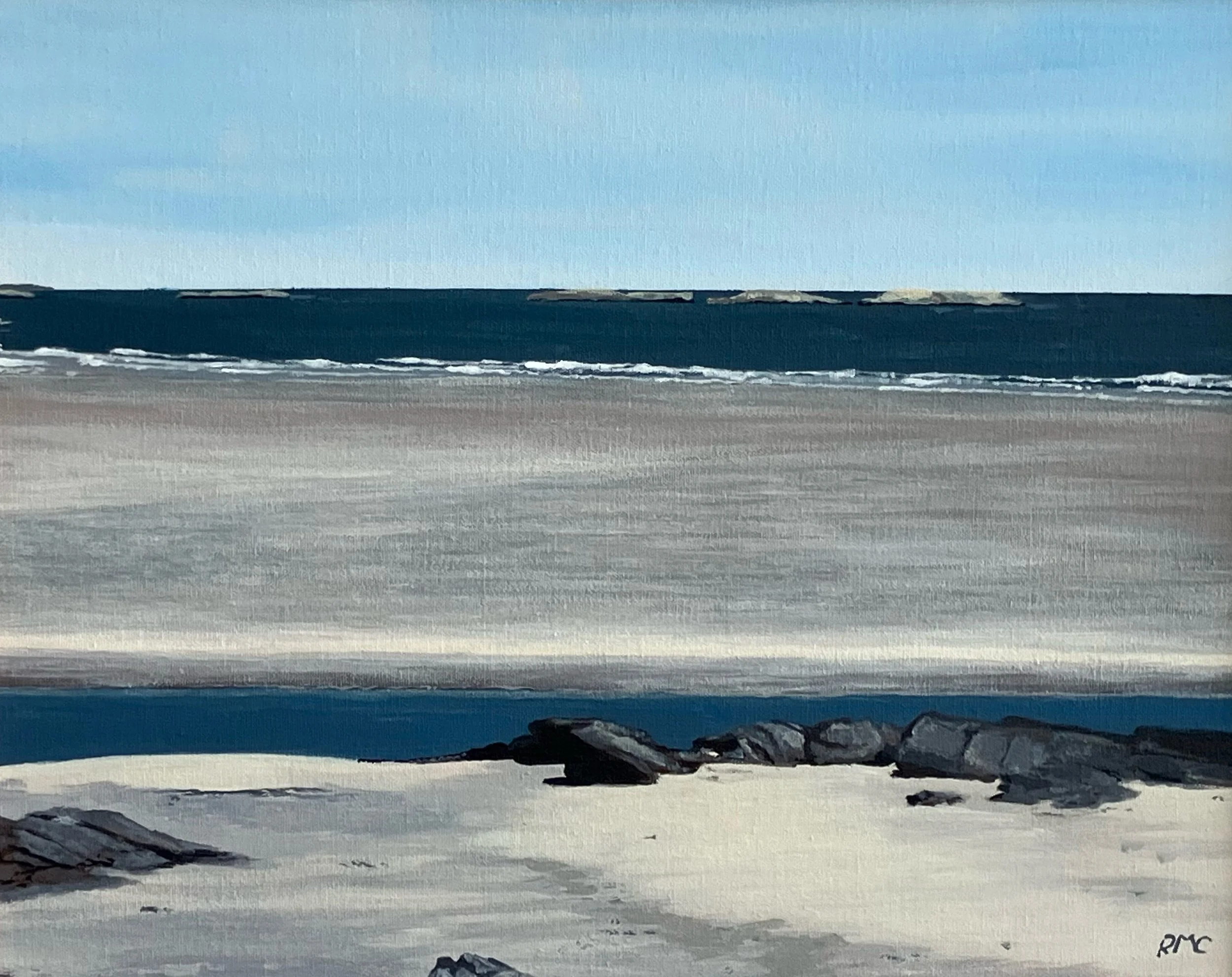 Heron Island from Small Point Beach