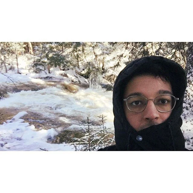 Tb to having a blast hiking in the middle of January
