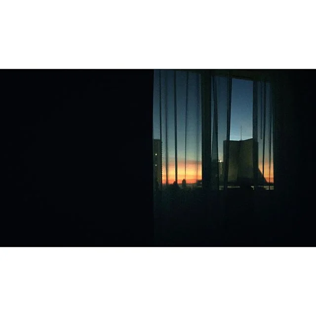 Woke up to the sunrise
