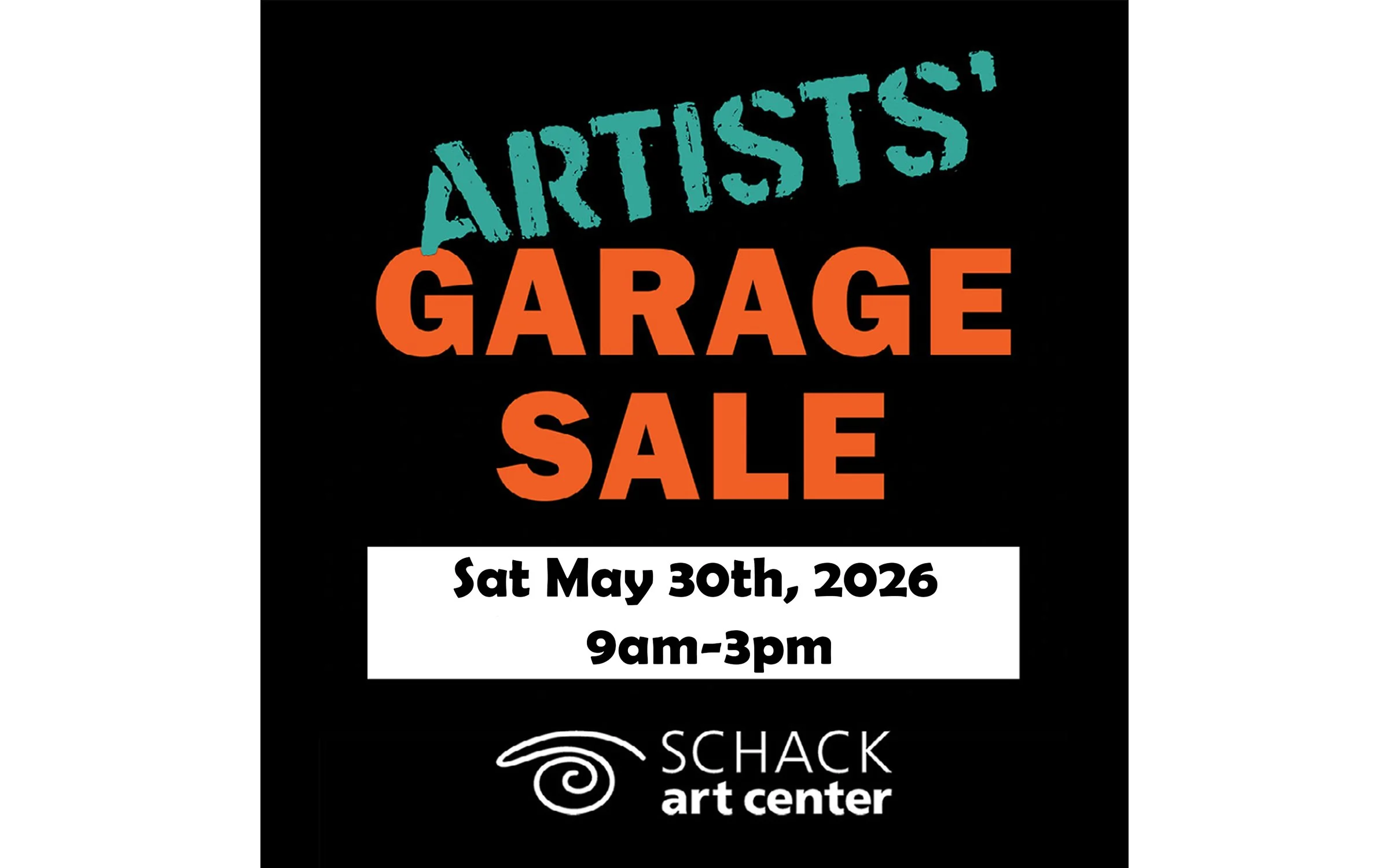 Artist Garage Sale 2026