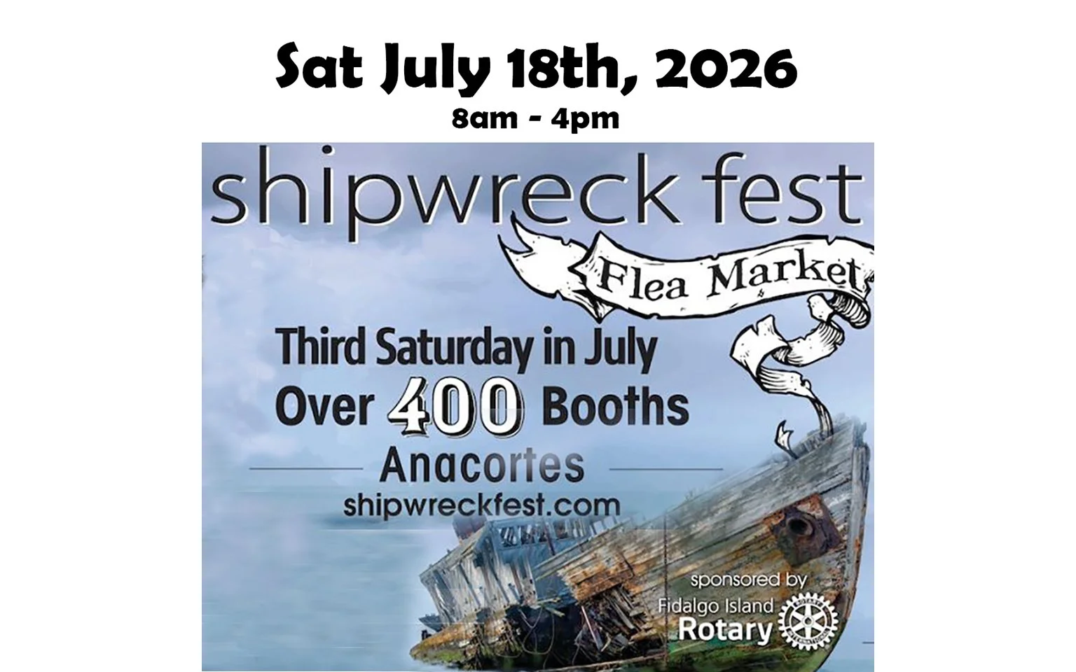 Anacortes Shipwreck Festival 2026