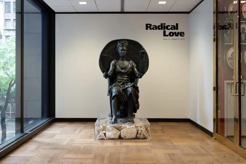 La Vaughn Belle and Jeannette Ehlers, I Am Queen Mary (A Hybrid of Bodies, Nations, and Narratives) (2019). Image courtesy of the Ford Foundation Gallery.