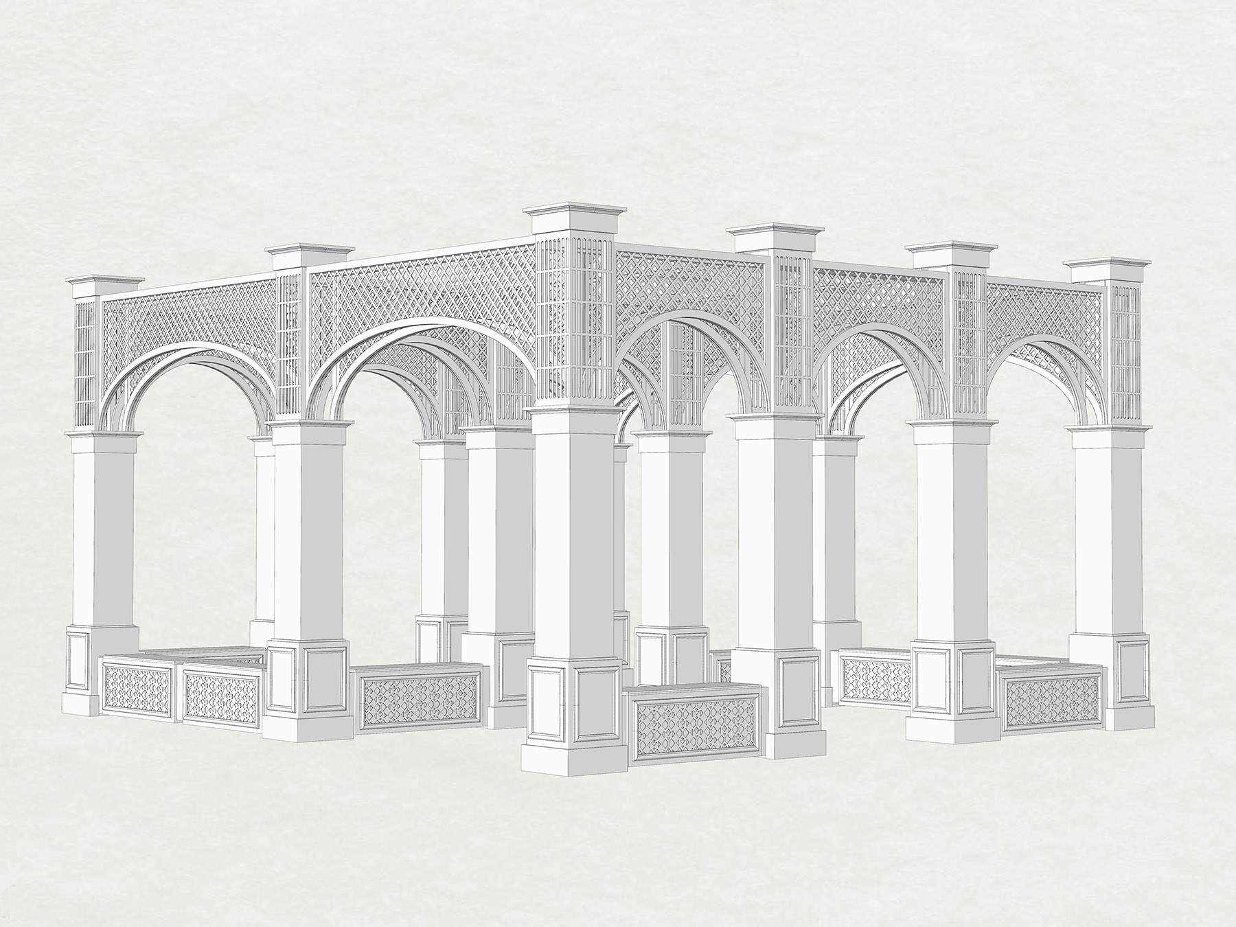 Initial 3D sketch