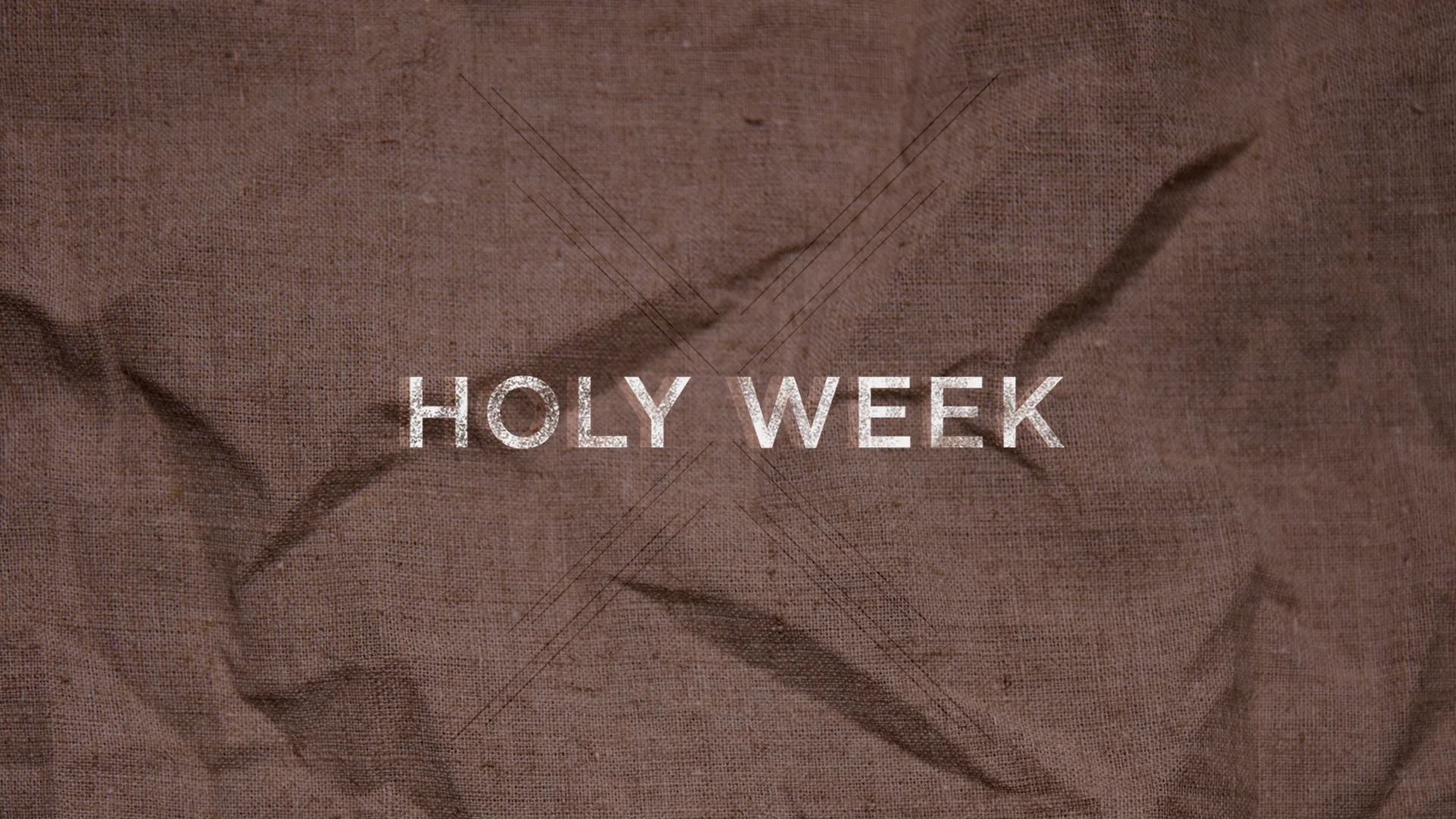 Thursday of Holy Week (Response)