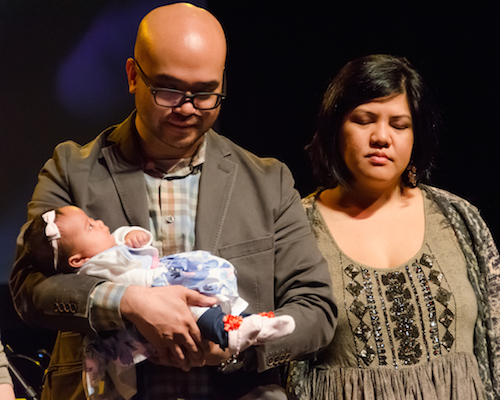 Emilia Quinn Mabini, born January 14, 2016, with parents Jon and Maria