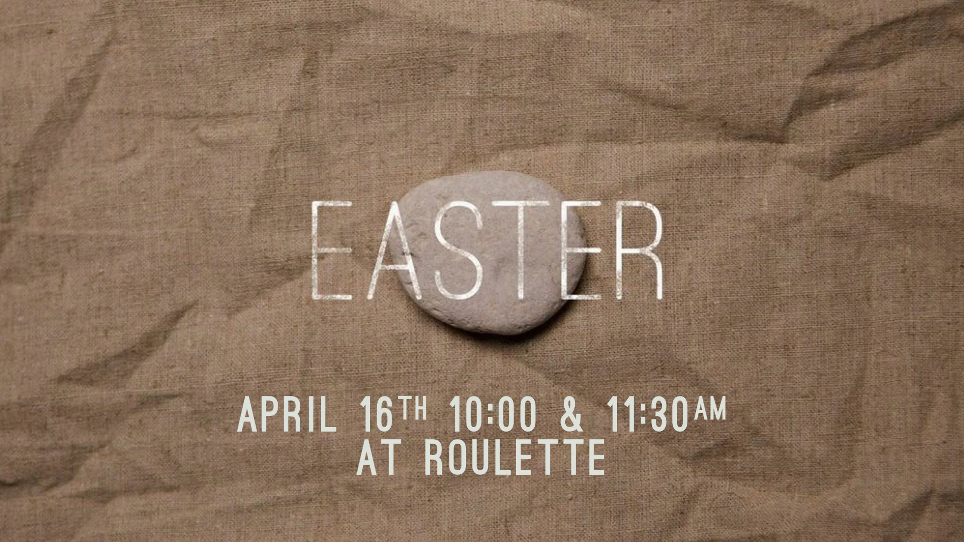 An invitation into community this Easter