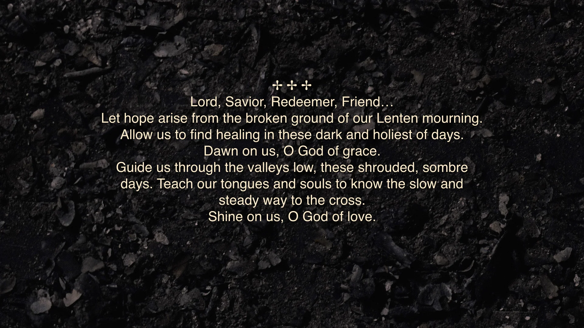 Tuesday of Holy Week