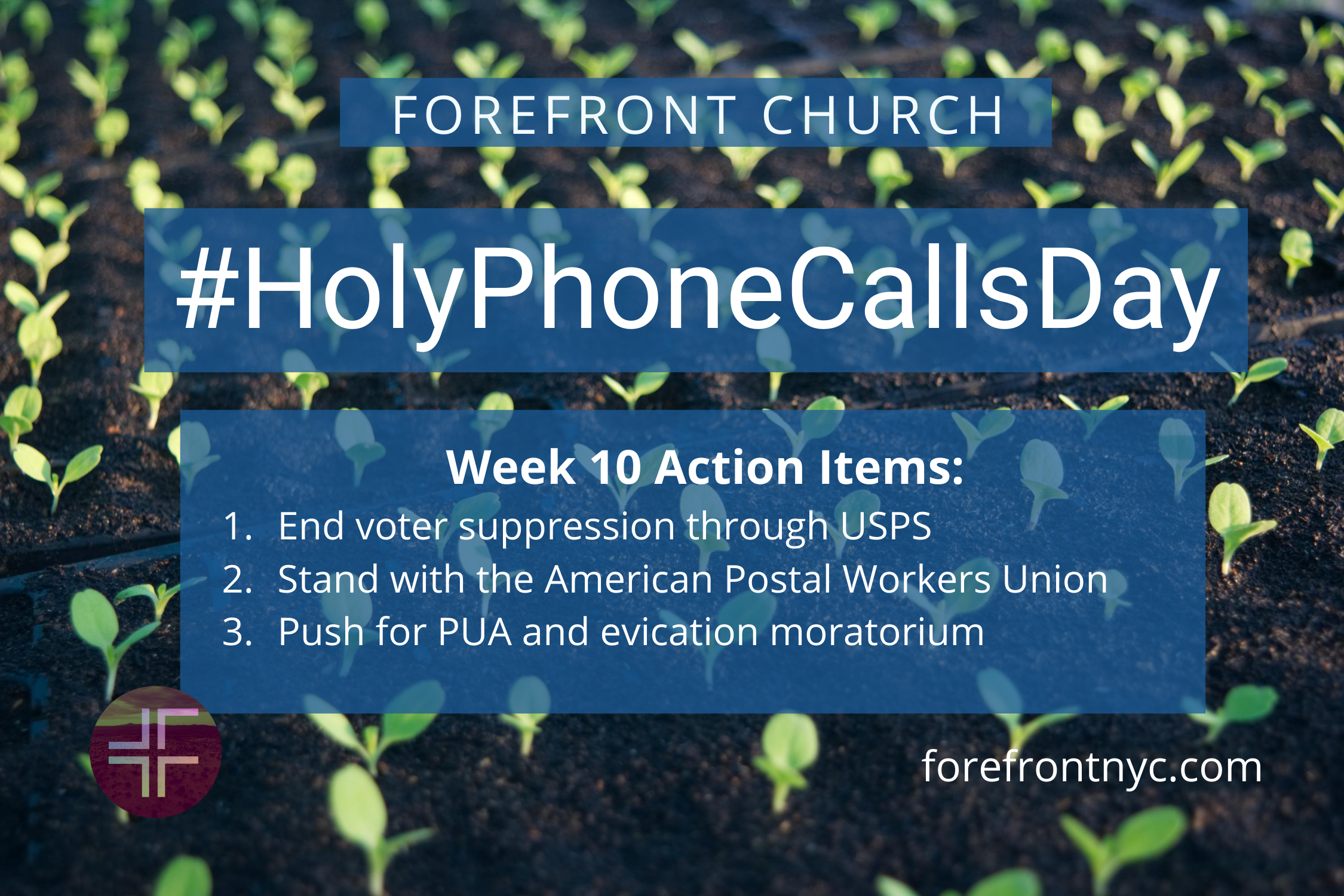 Holy Phone Calls Day August 19, 2020