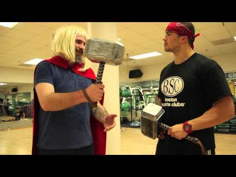THOR WORKOUT! @ The Boston Sports Club