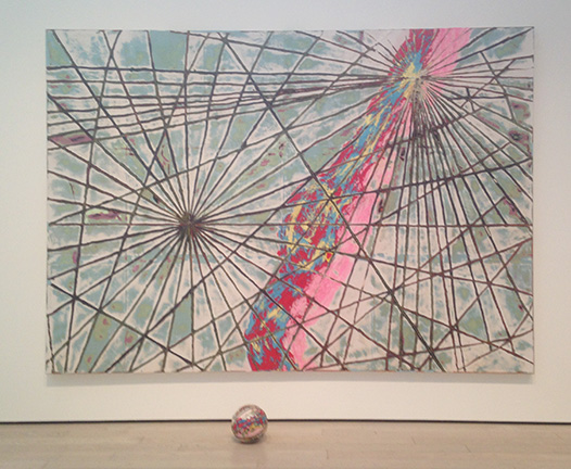 MARK BRADFORD, CARTS (2013) at LACMA