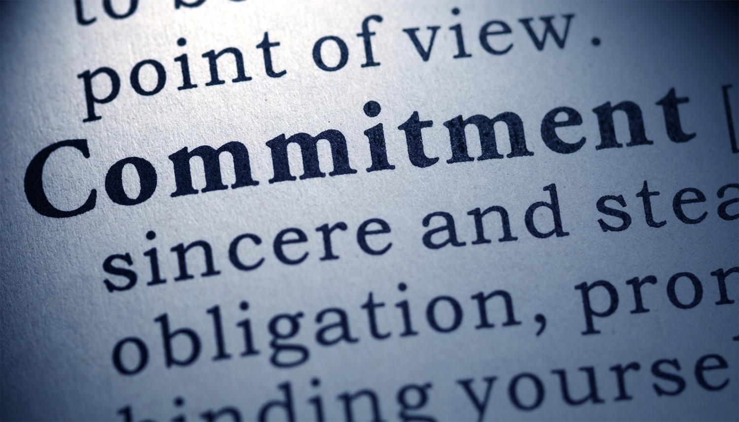 What does commitment mean to you? Rochelle Seltzer What does commitment mean to you? Rochelle Seltzer
