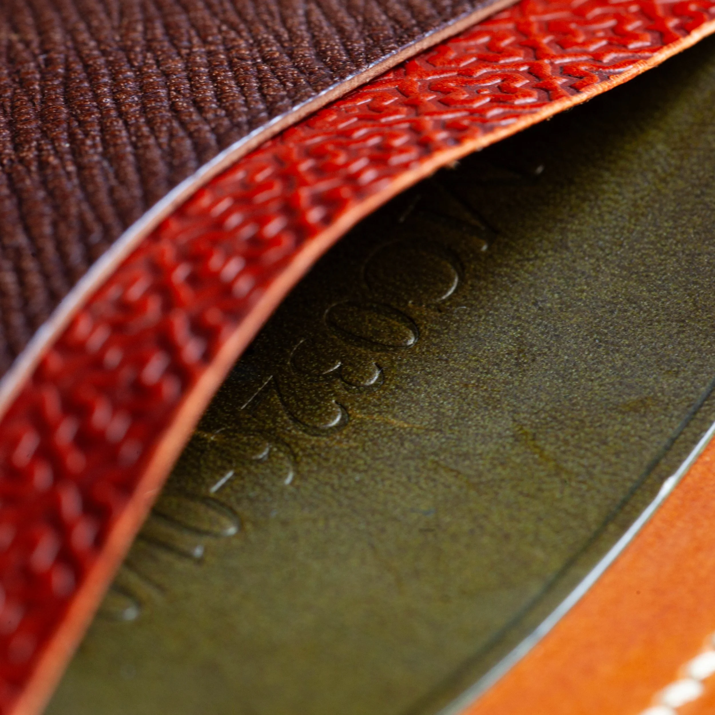 Ogawa shinki Horween rocado shell cordovan leather wallet