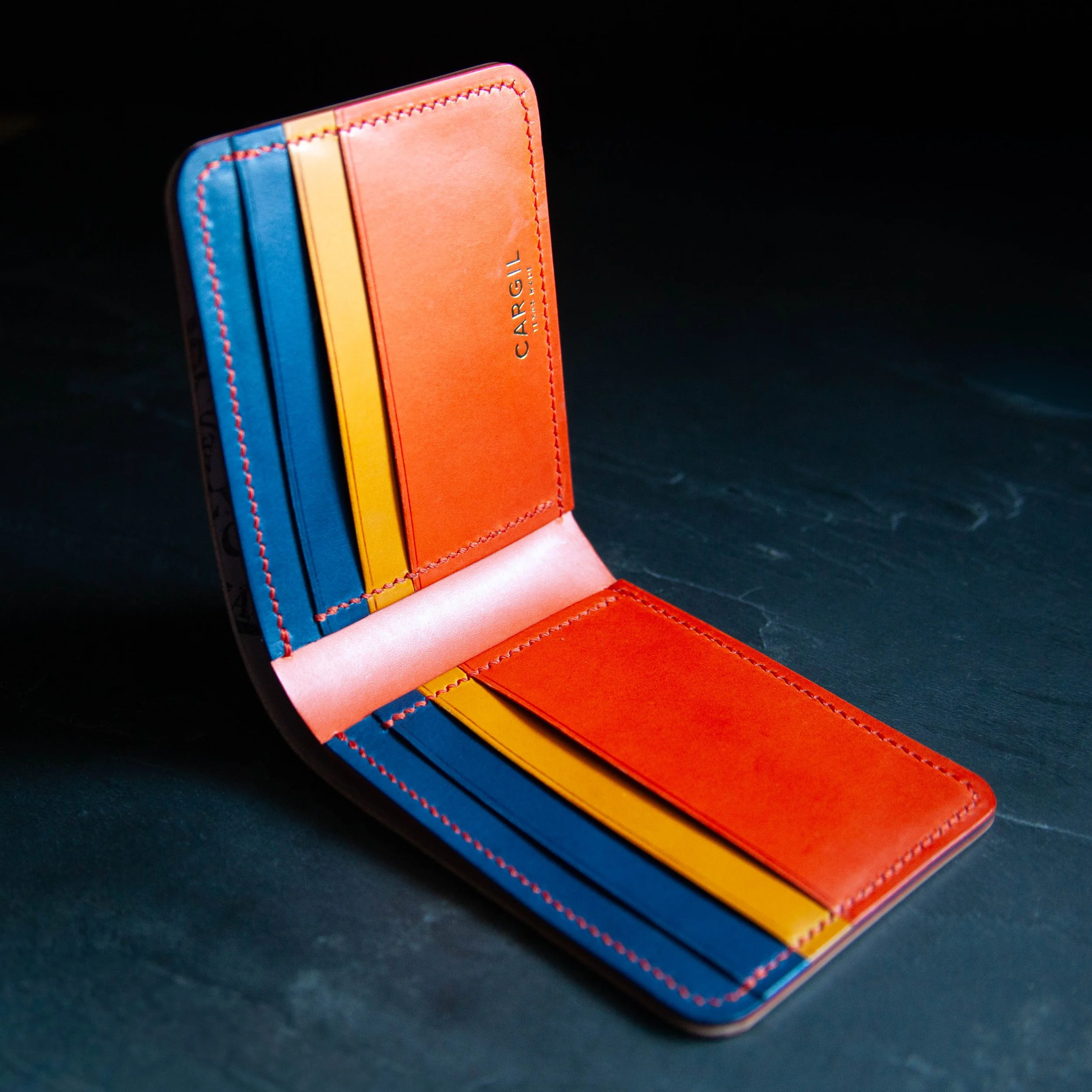 Ogawa shinki Horween rocado shell cordovan leather wallet
