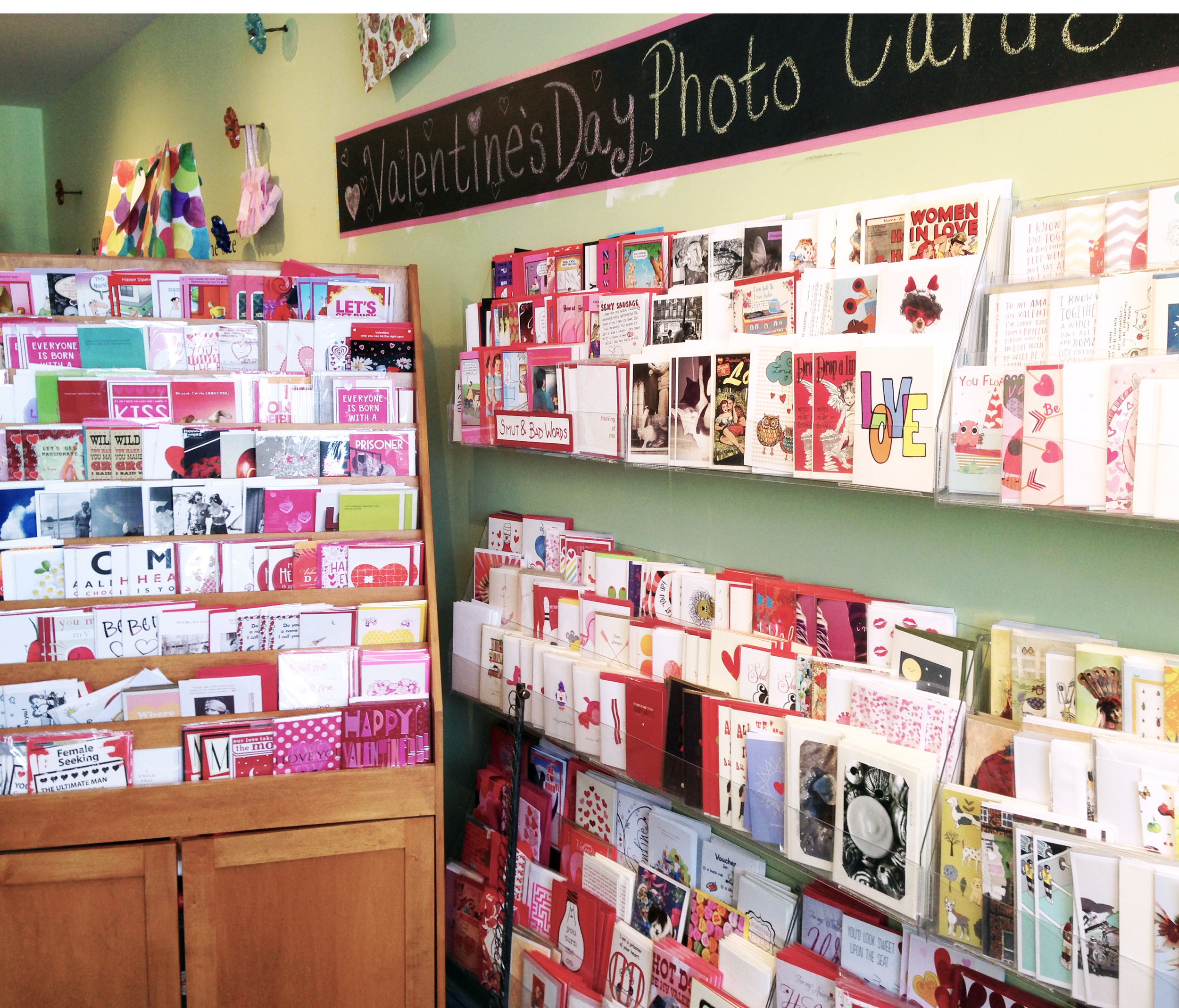 Owner Molly van der Schee can assure you that she has a card for every personality
