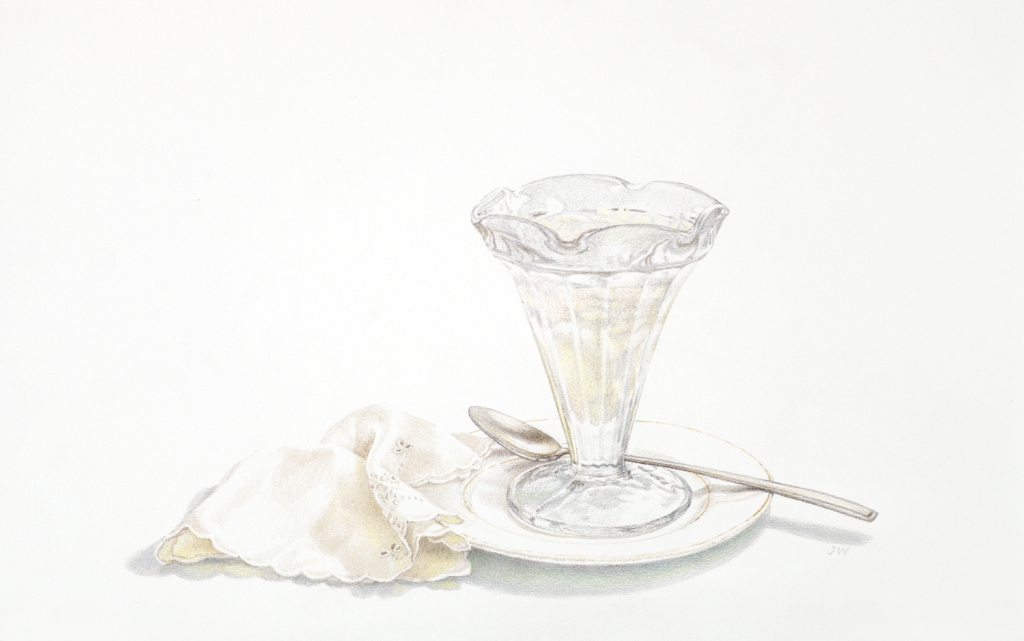 Jane Wolsak, That Was Sweet, Pencil Crayon on Paper