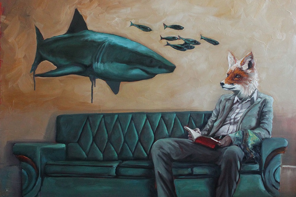 Richard Ahnert, Cast, Oil on Panel