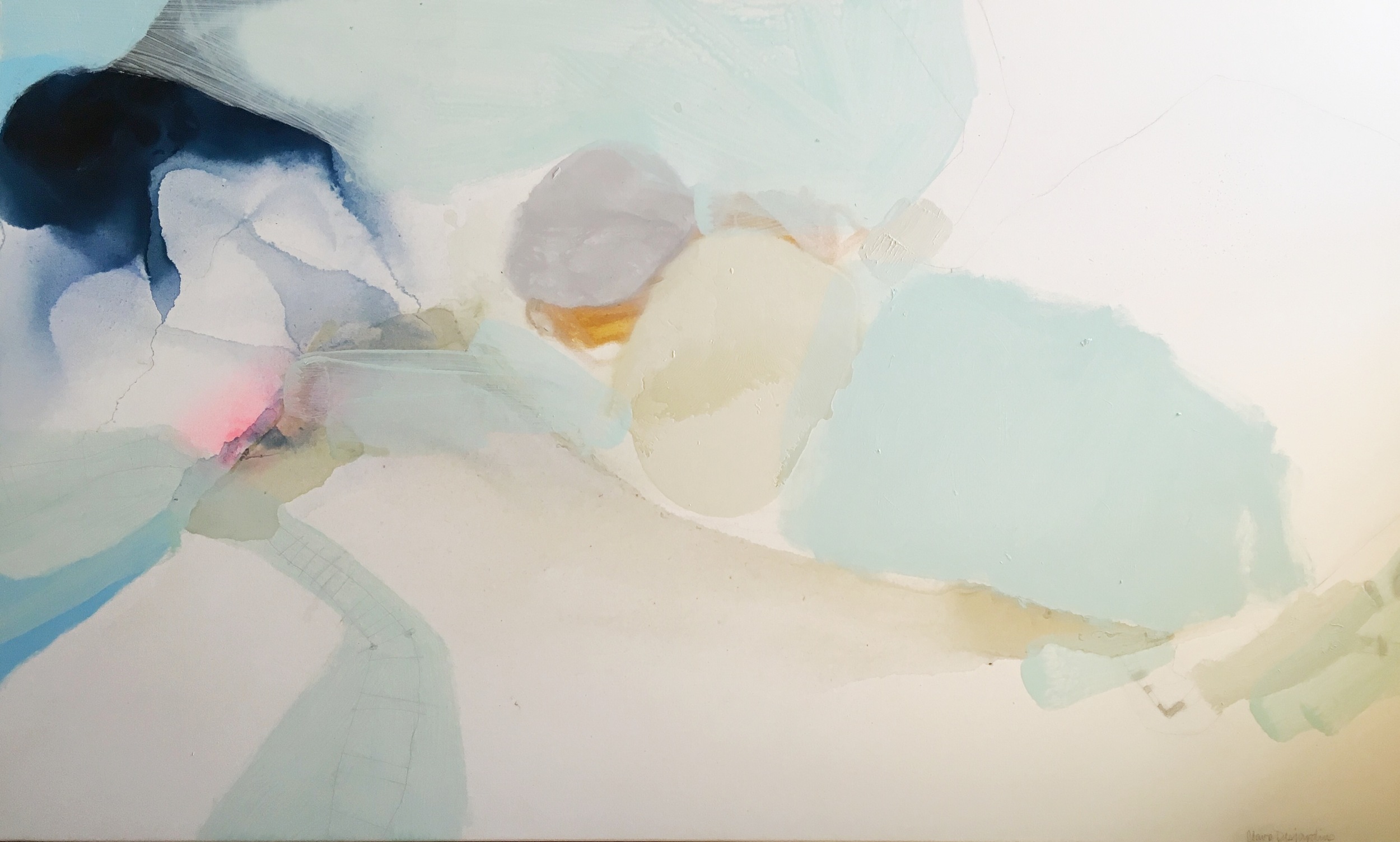 Dream State, Acrylic on Canvas, 36"x 60"