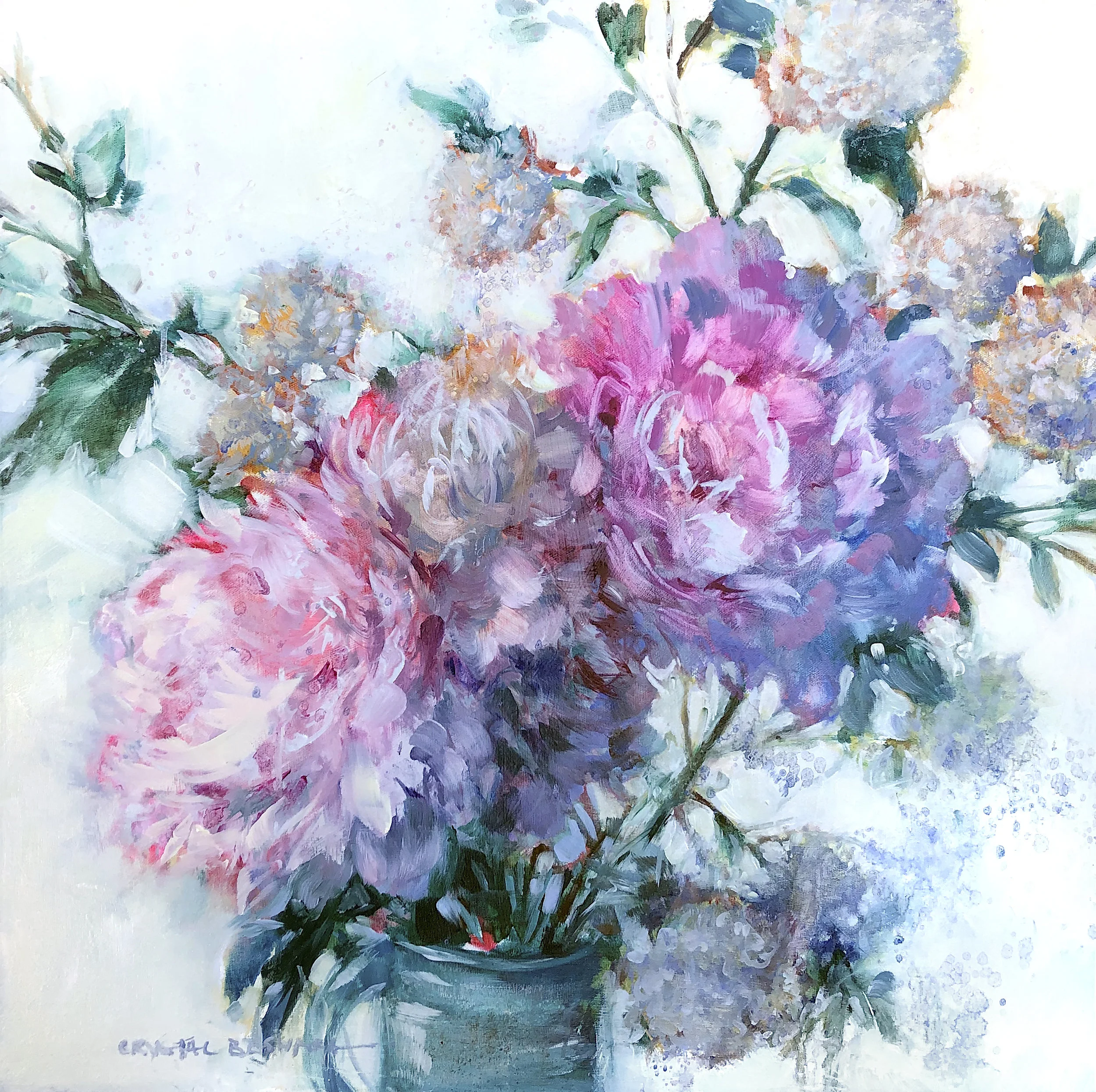 Crystal Beshara, Tango , oil on canvas