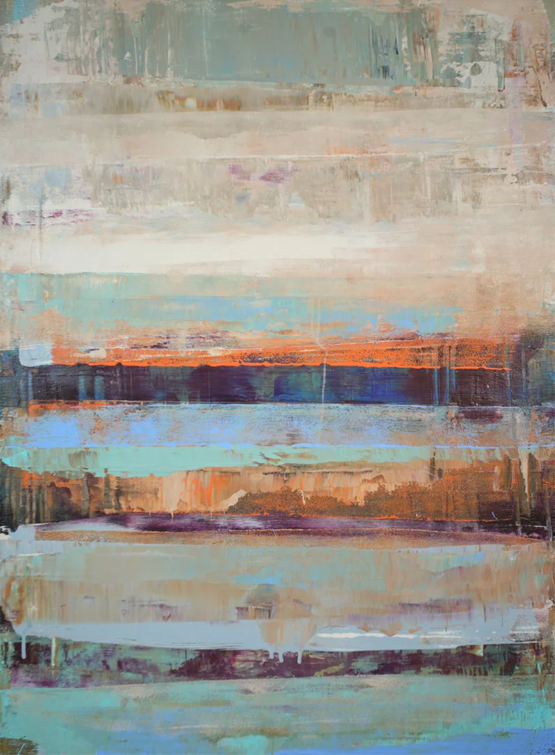 Peter Colbert, Changes, acrylic on canvas, 30" x 40"