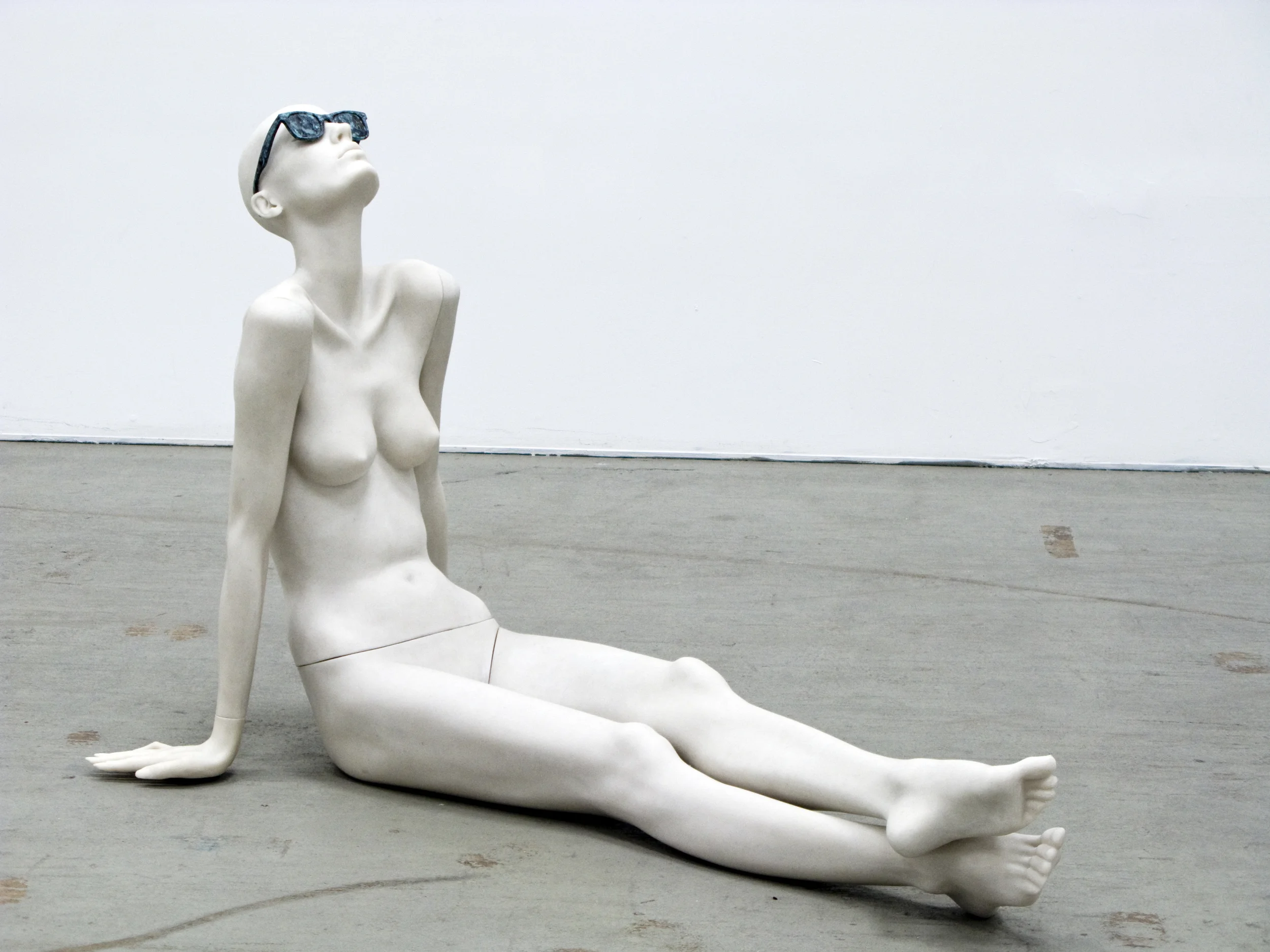Monument To Fashion 2009 Marble dust, resin, and bronze 57 x 30.5 x 34 inches edition of 5